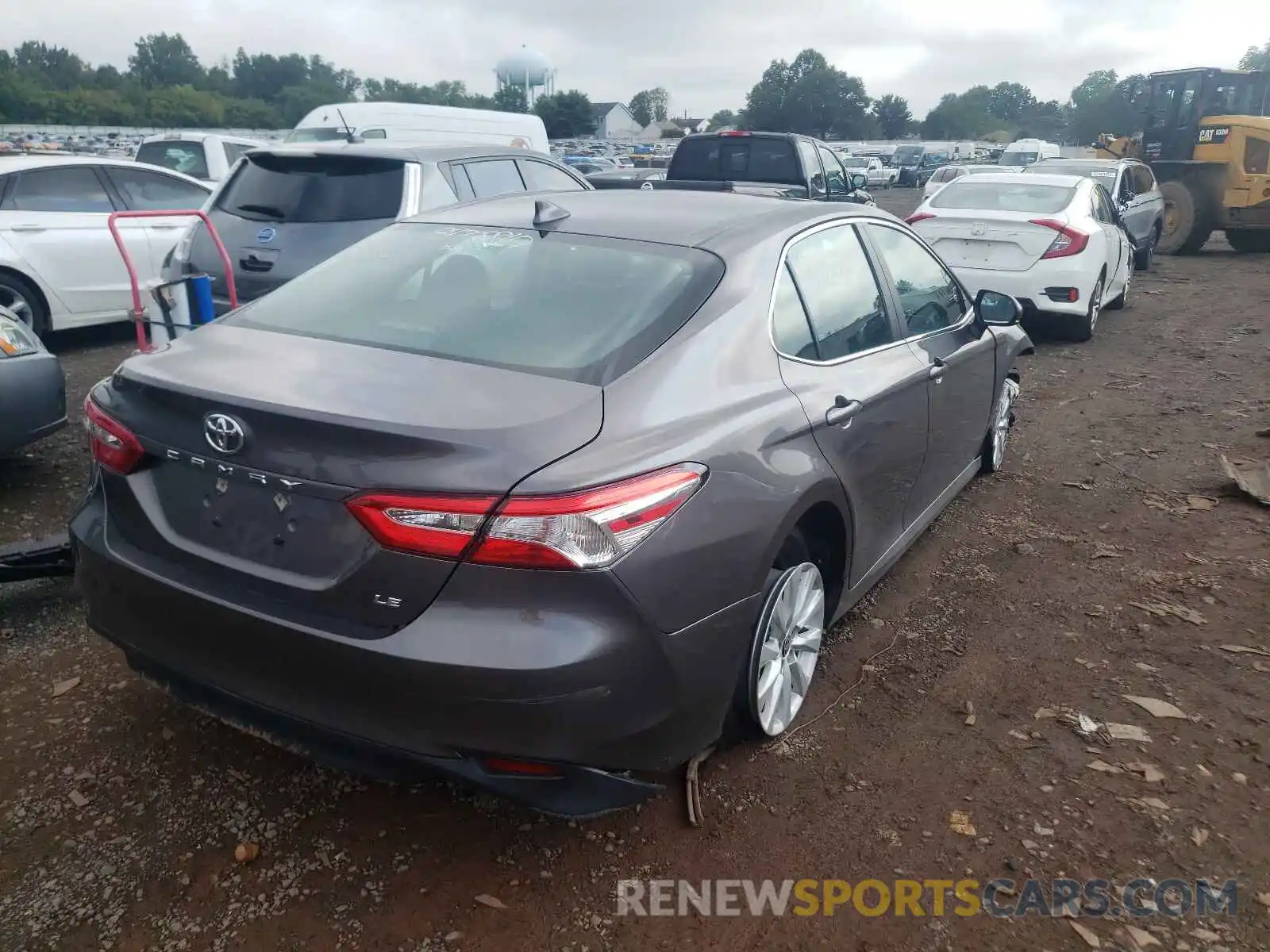 4 Photograph of a damaged car 4T1C11AK7LU358785 TOYOTA CAMRY 2020