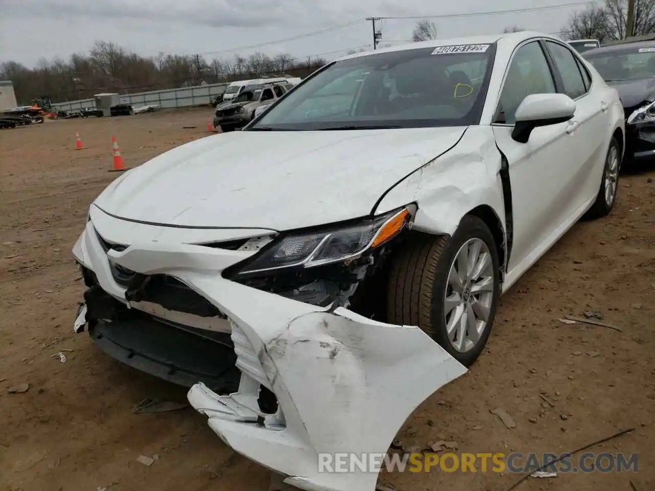 2 Photograph of a damaged car 4T1C11AK7LU358981 TOYOTA CAMRY 2020