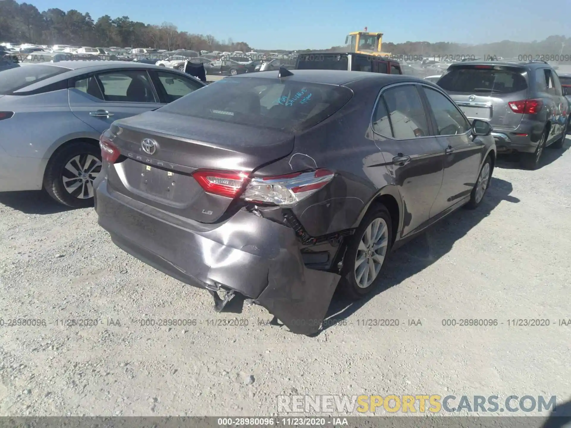 4 Photograph of a damaged car 4T1C11AK7LU359774 TOYOTA CAMRY 2020