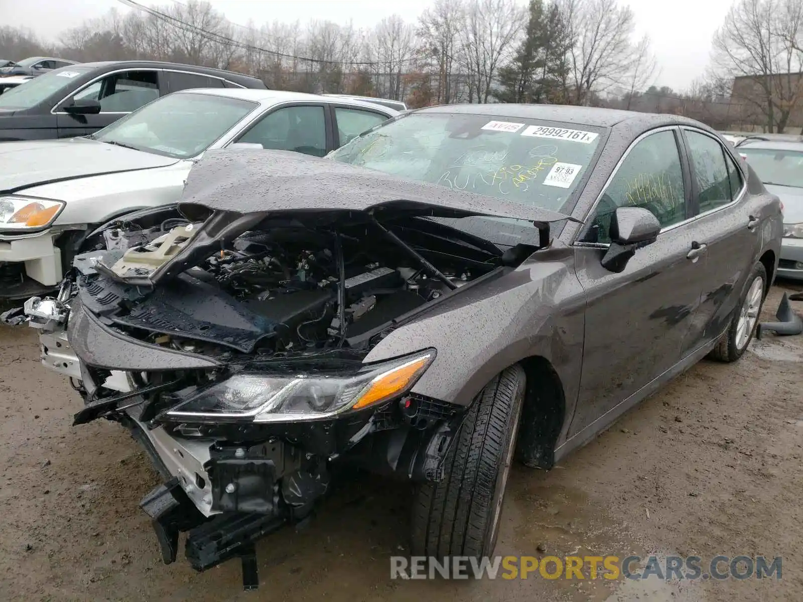 2 Photograph of a damaged car 4T1C11AK7LU360729 TOYOTA CAMRY 2020