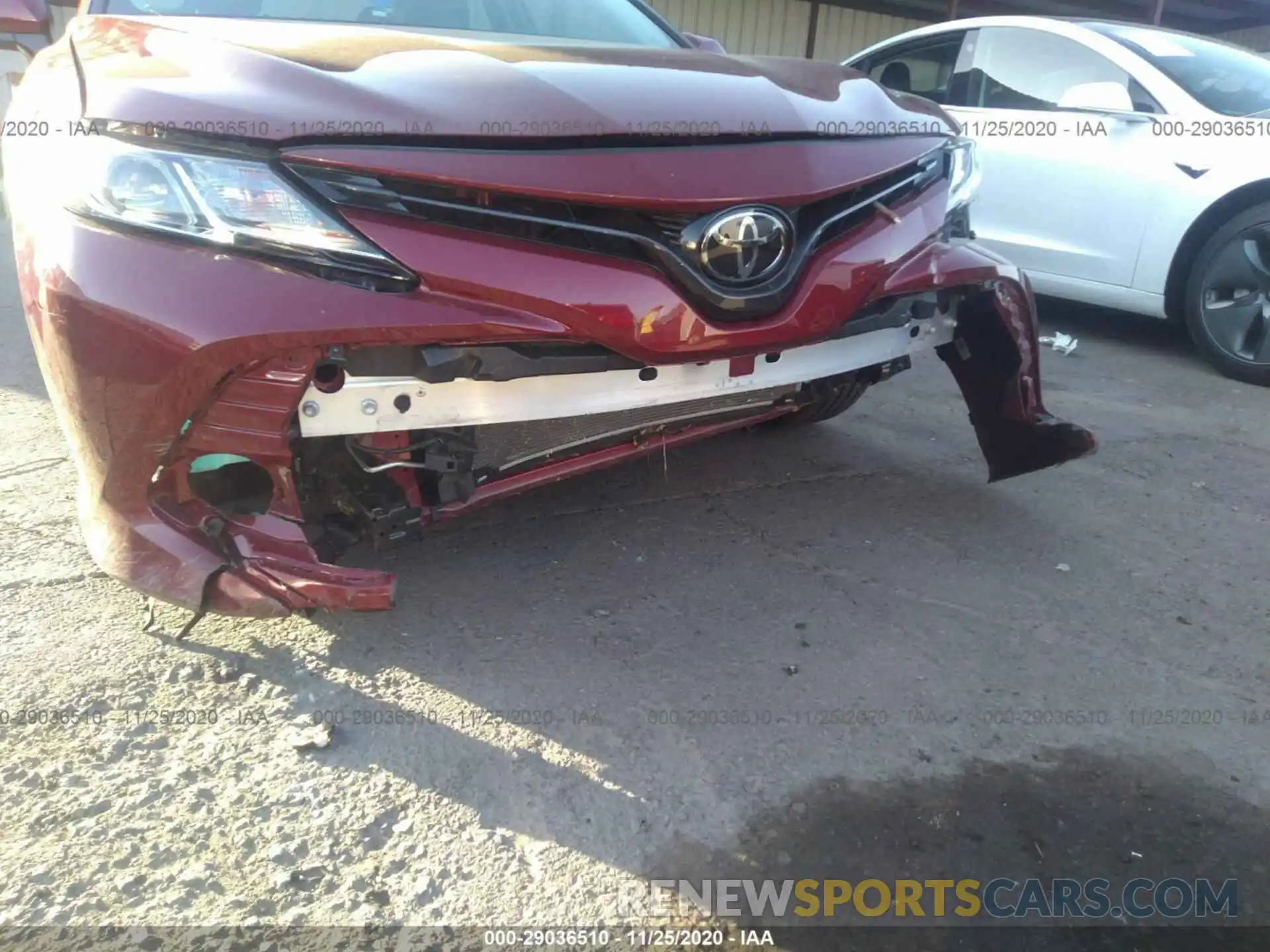 6 Photograph of a damaged car 4T1C11AK7LU368250 TOYOTA CAMRY 2020