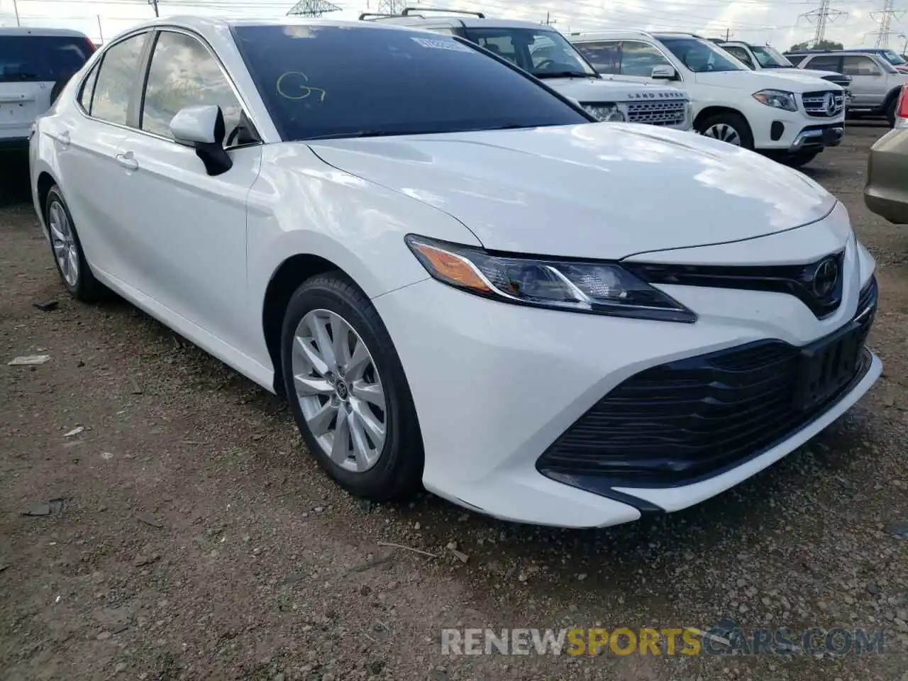 1 Photograph of a damaged car 4T1C11AK7LU369561 TOYOTA CAMRY 2020