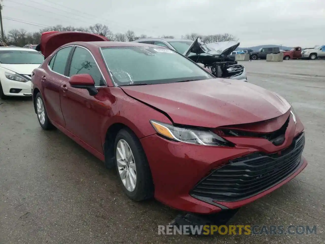 1 Photograph of a damaged car 4T1C11AK7LU391558 TOYOTA CAMRY 2020