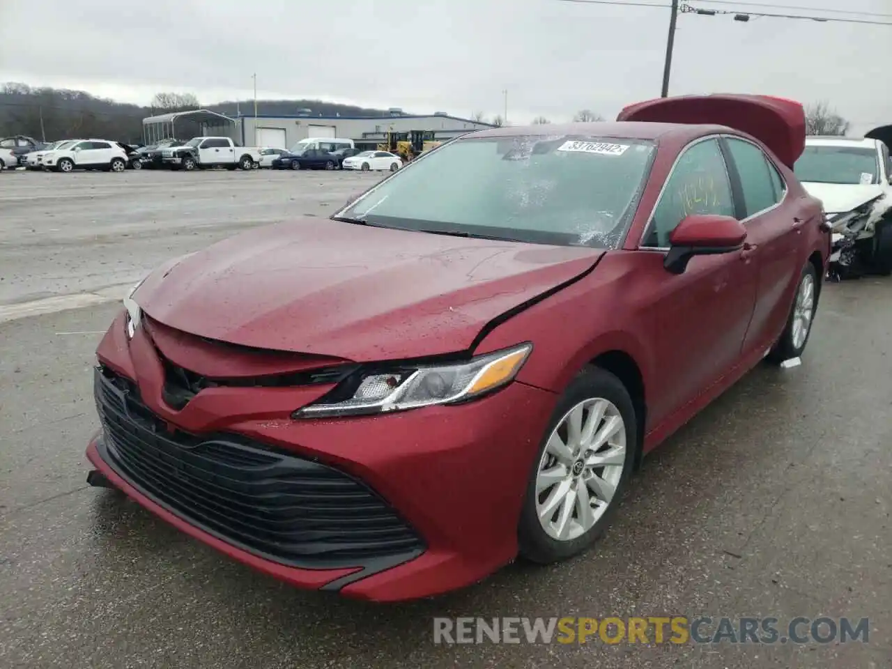 2 Photograph of a damaged car 4T1C11AK7LU391558 TOYOTA CAMRY 2020