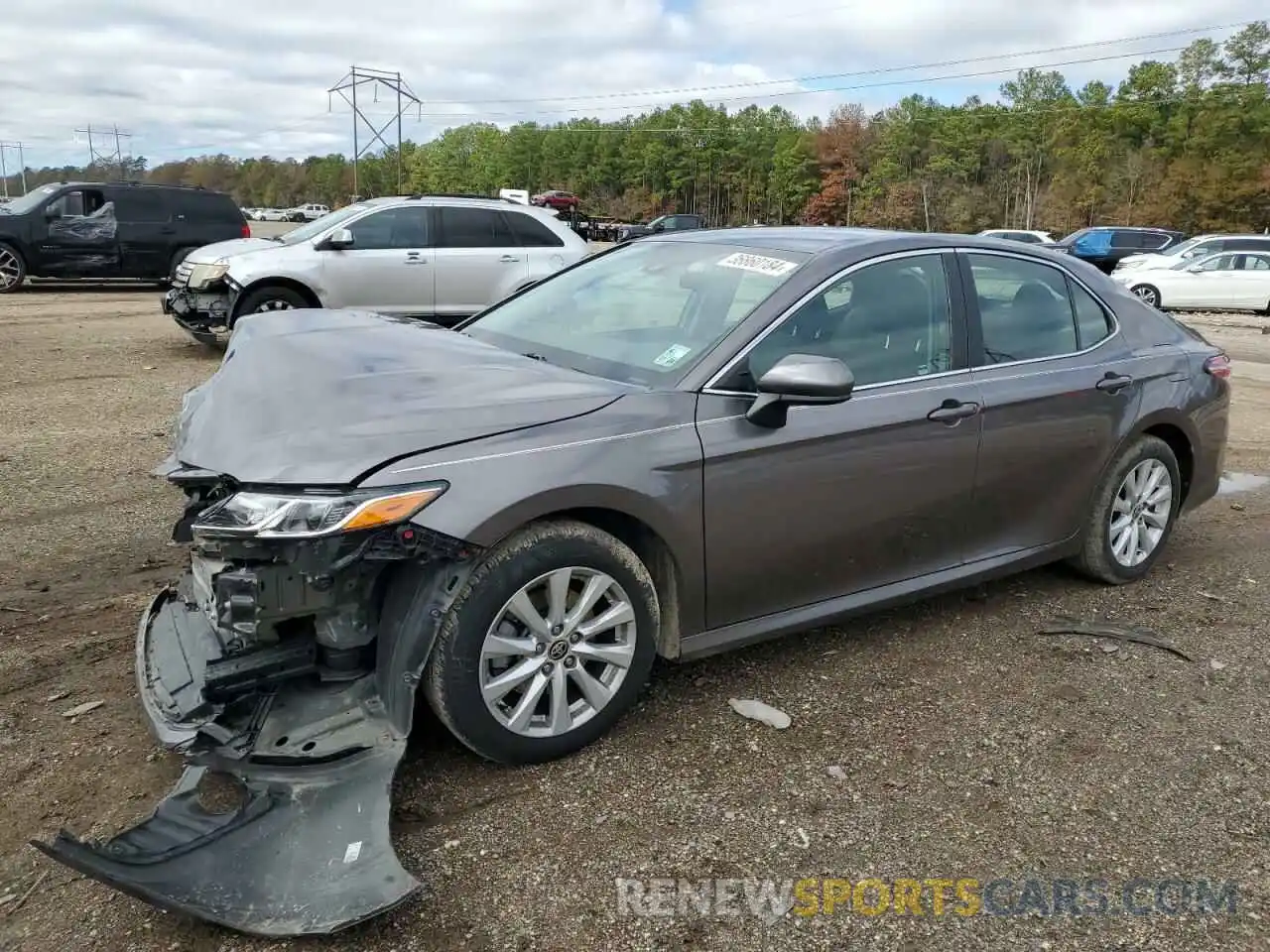 1 Photograph of a damaged car 4T1C11AK7LU392354 TOYOTA CAMRY 2020