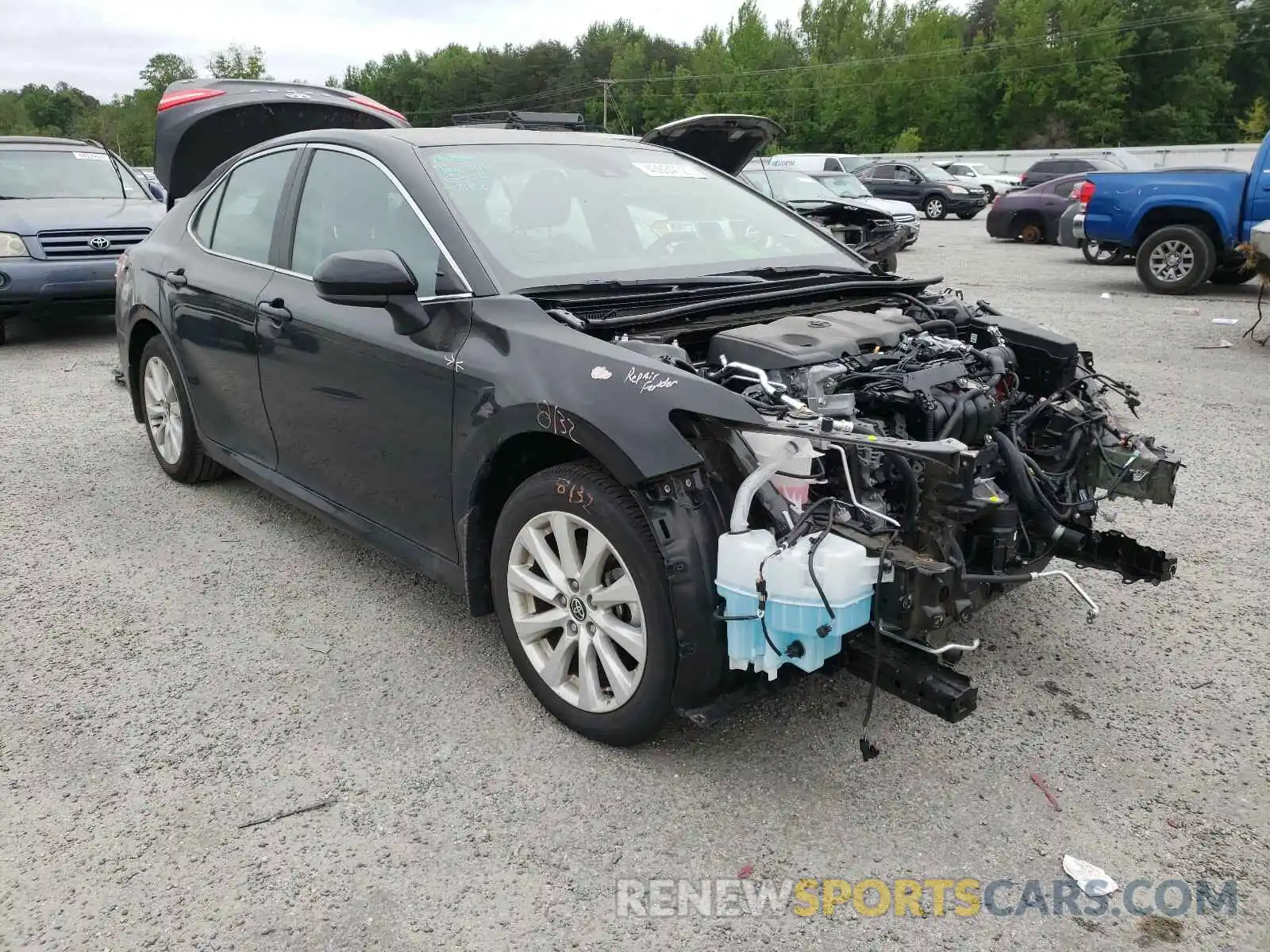 1 Photograph of a damaged car 4T1C11AK7LU396727 TOYOTA CAMRY 2020