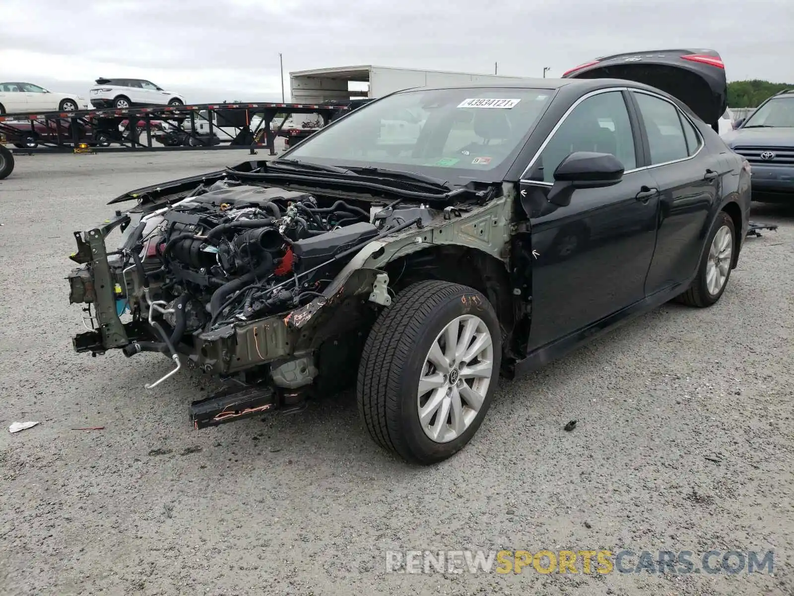 2 Photograph of a damaged car 4T1C11AK7LU396727 TOYOTA CAMRY 2020