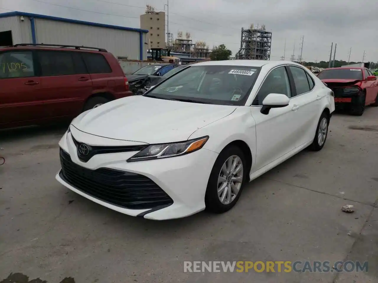 2 Photograph of a damaged car 4T1C11AK7LU399336 TOYOTA CAMRY 2020