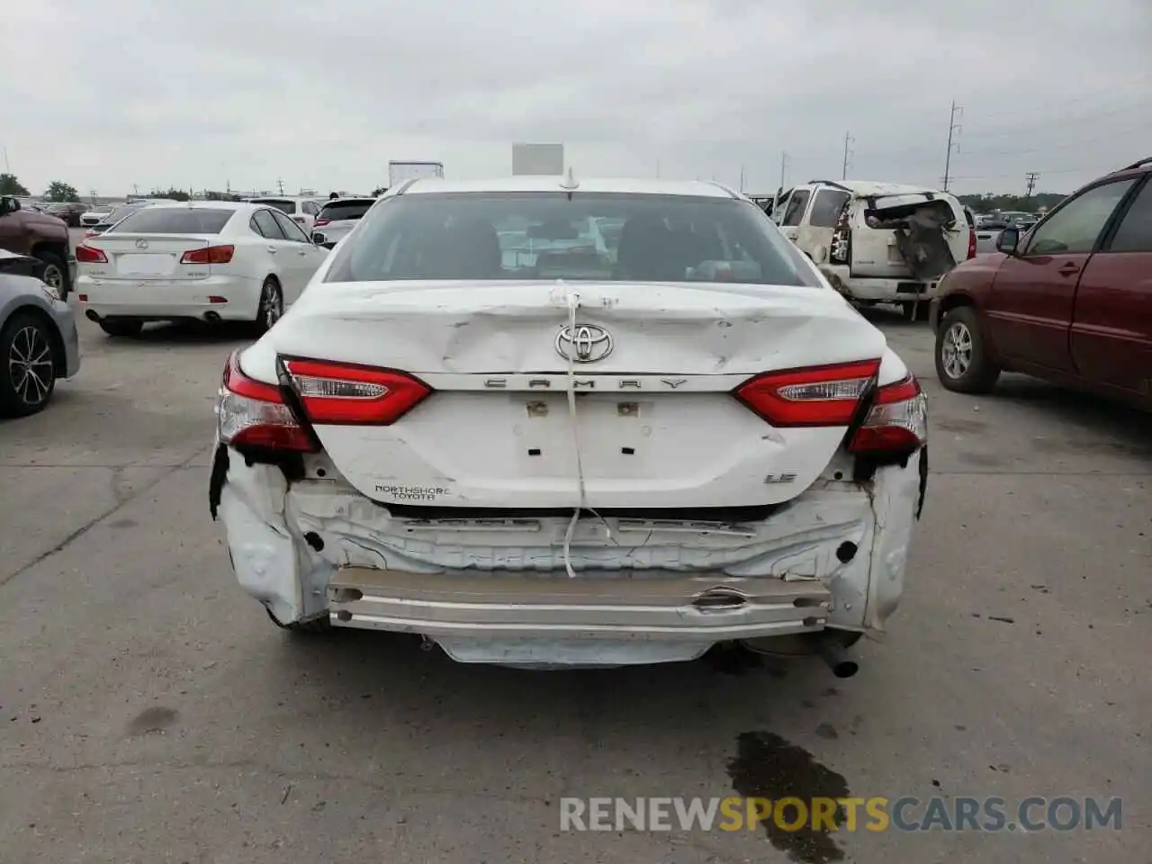 9 Photograph of a damaged car 4T1C11AK7LU399336 TOYOTA CAMRY 2020