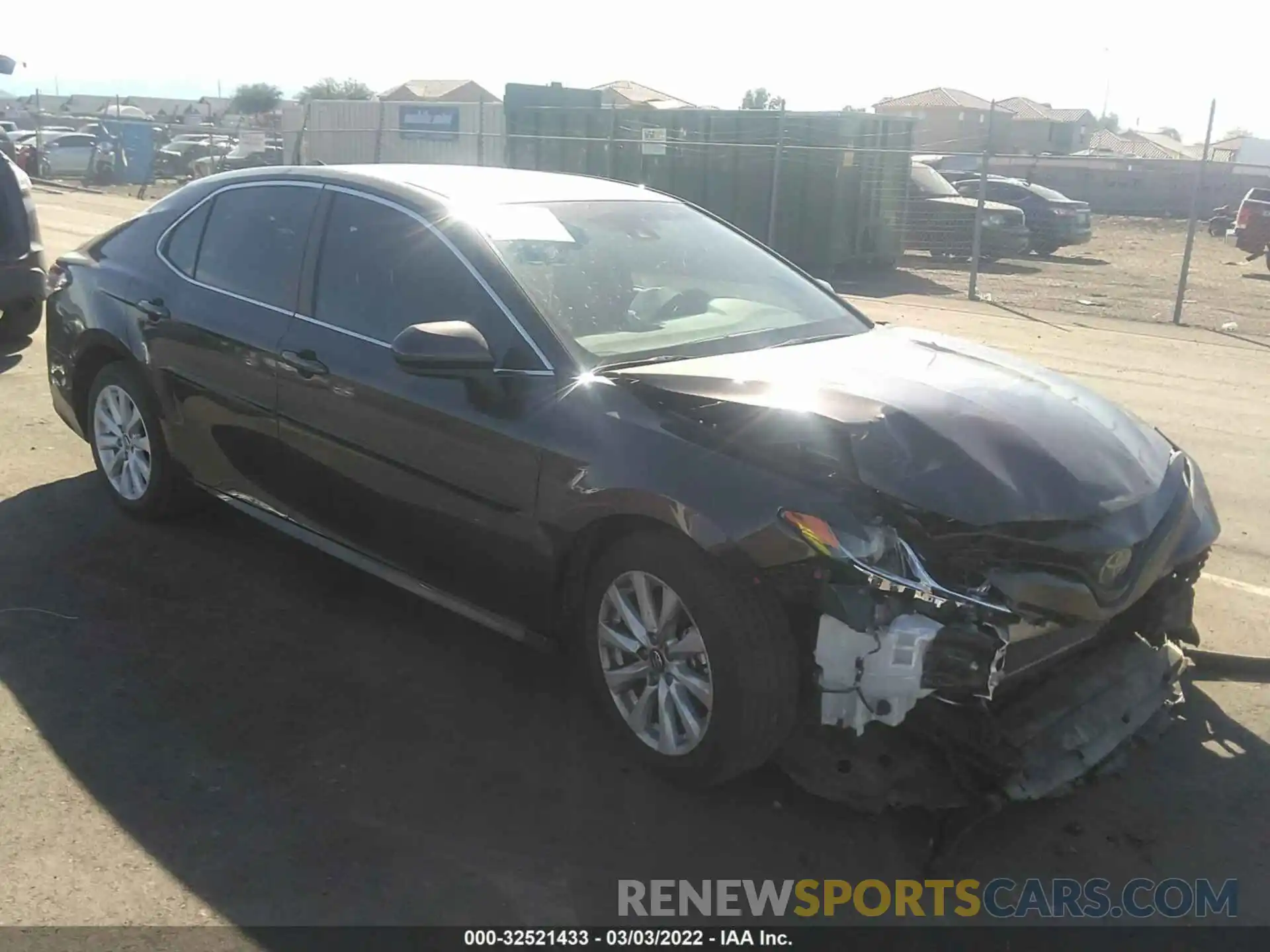 1 Photograph of a damaged car 4T1C11AK7LU865217 TOYOTA CAMRY 2020