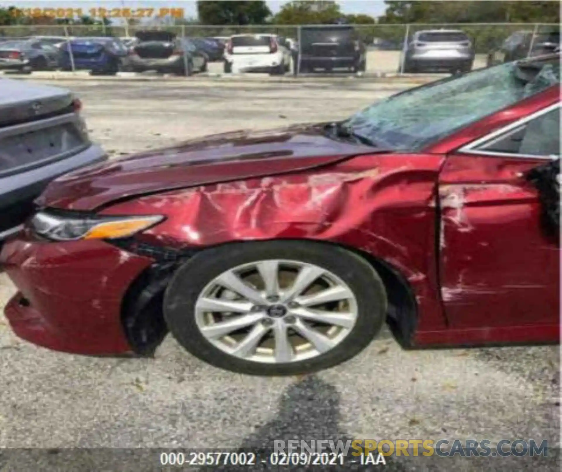 8 Photograph of a damaged car 4T1C11AK7LU870384 TOYOTA CAMRY 2020