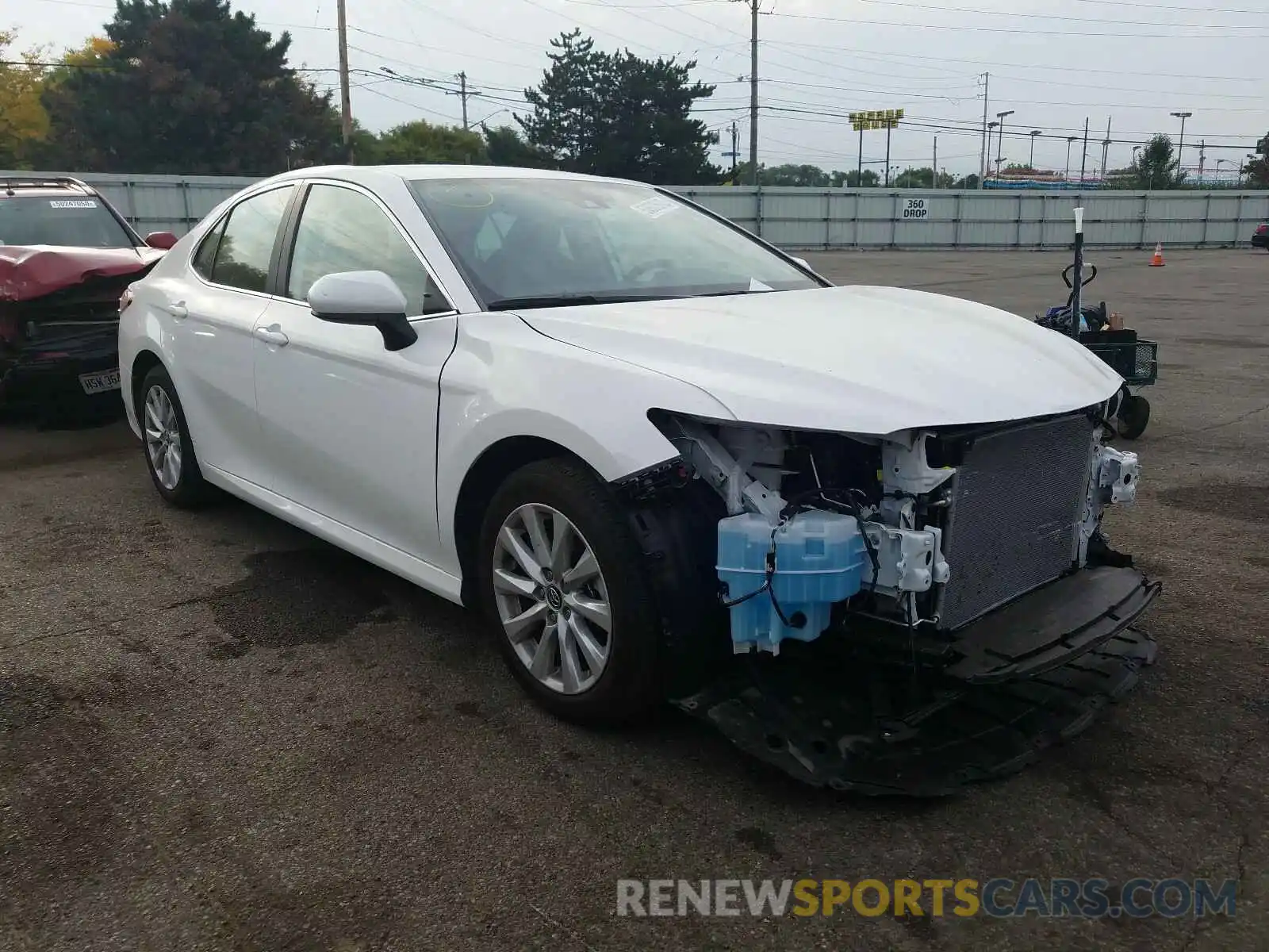 1 Photograph of a damaged car 4T1C11AK7LU871597 TOYOTA CAMRY 2020