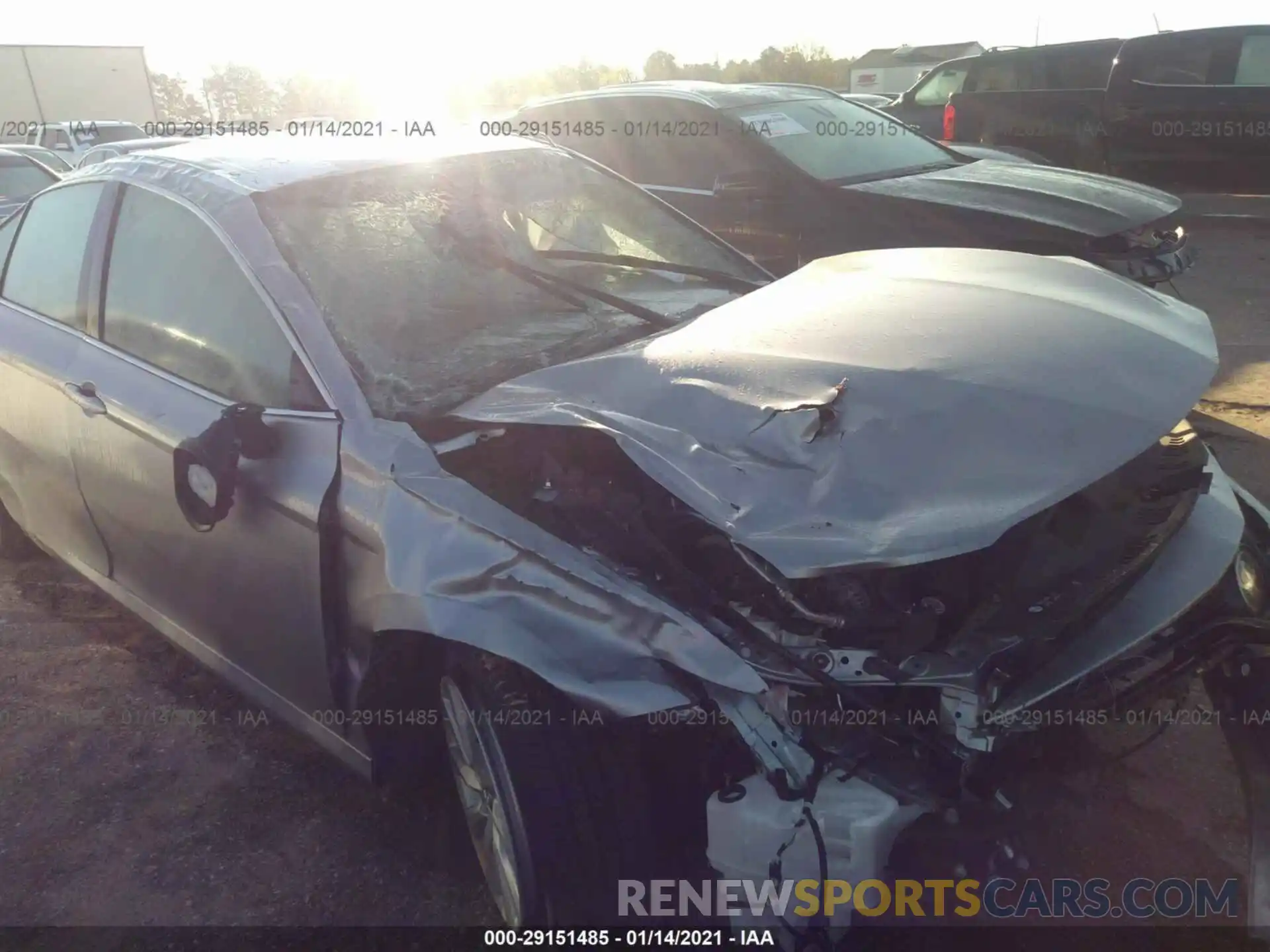 1 Photograph of a damaged car 4T1C11AK7LU872202 TOYOTA CAMRY 2020