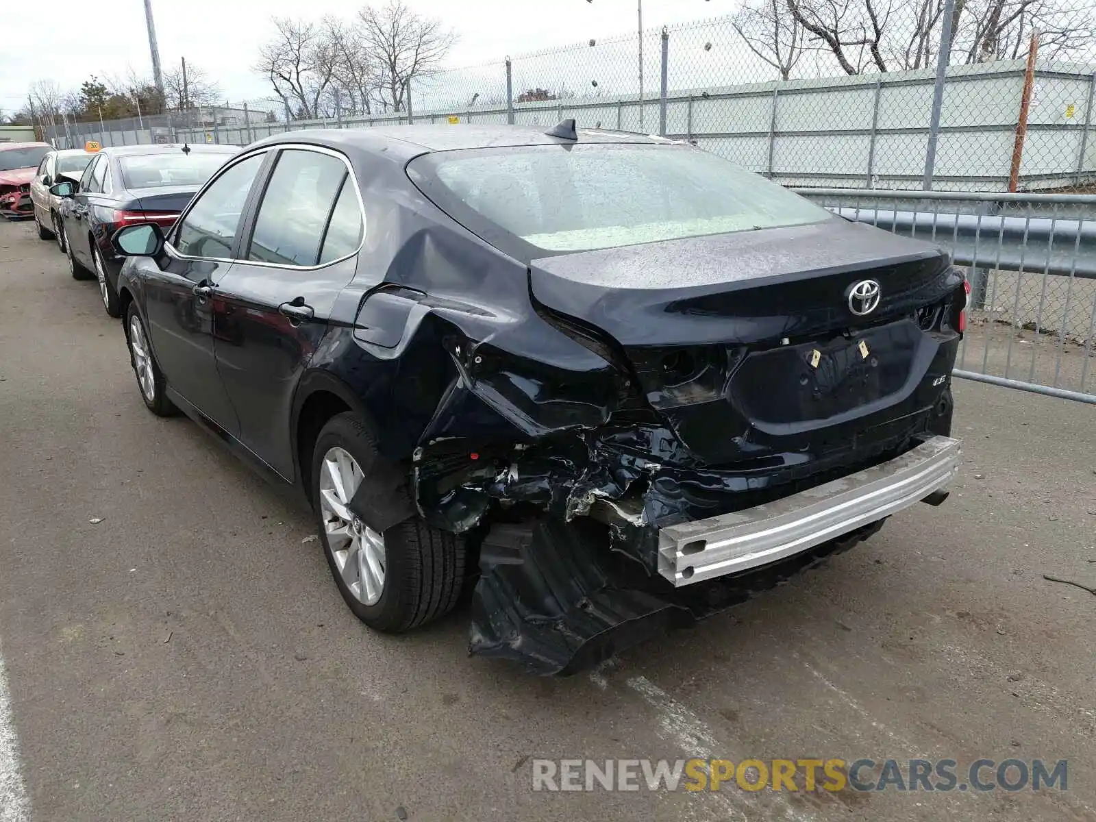 3 Photograph of a damaged car 4T1C11AK7LU874371 TOYOTA CAMRY 2020