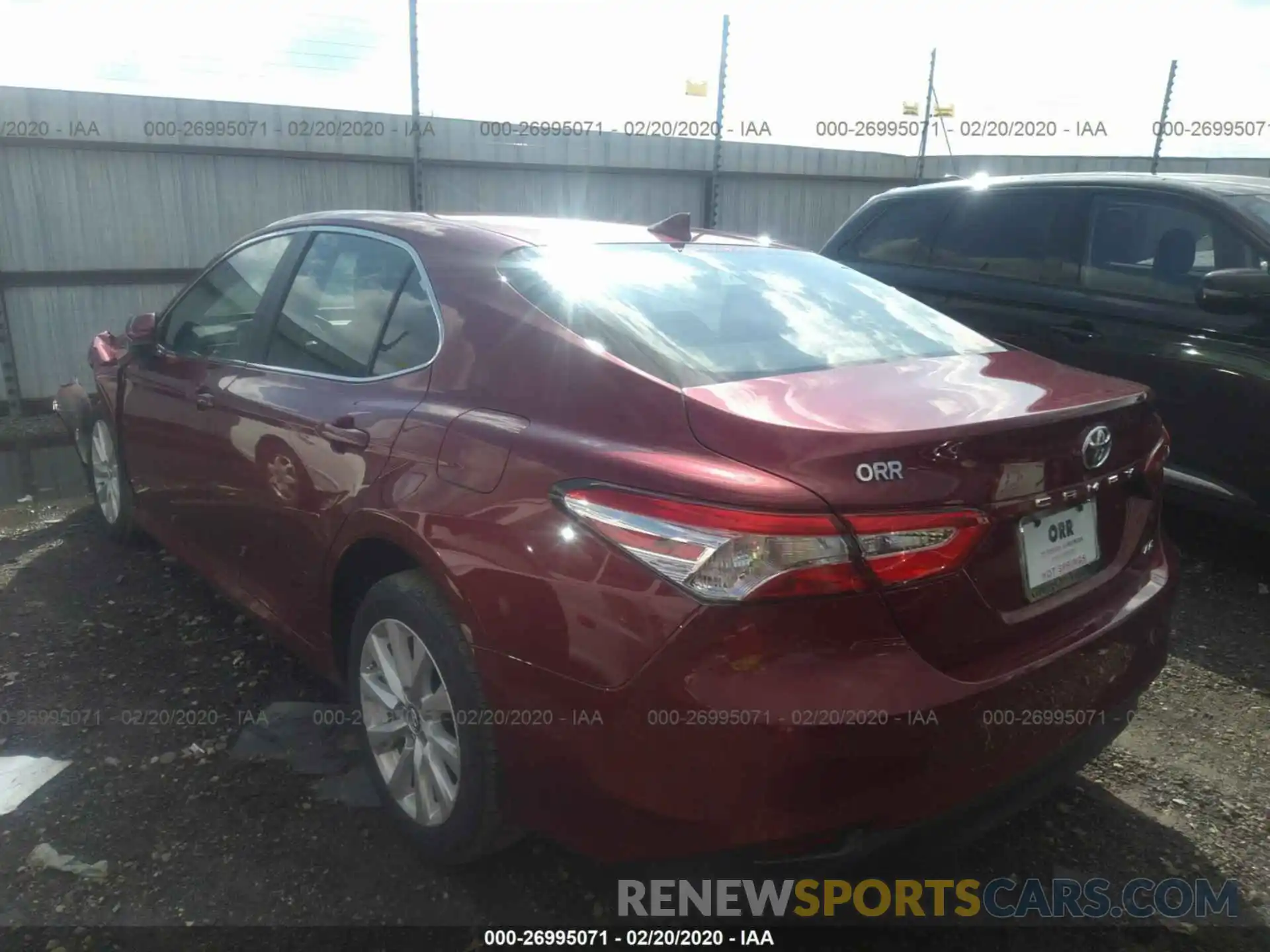 3 Photograph of a damaged car 4T1C11AK7LU875987 TOYOTA CAMRY 2020