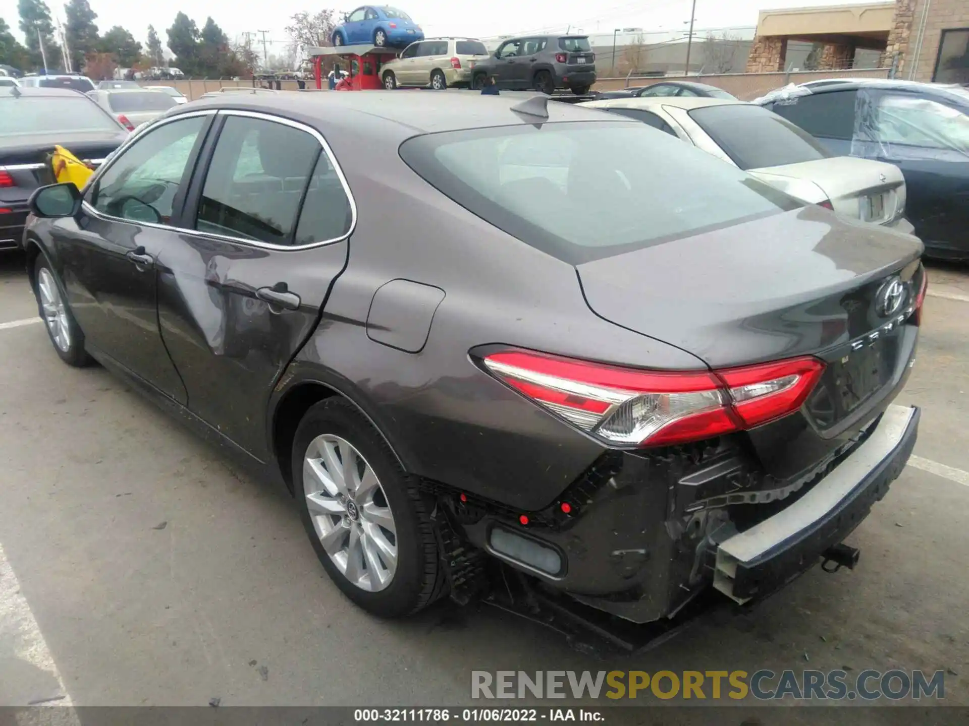 3 Photograph of a damaged car 4T1C11AK7LU876878 TOYOTA CAMRY 2020