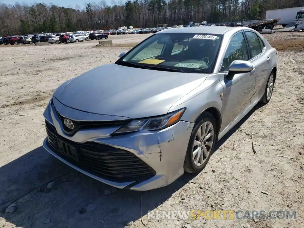 2 Photograph of a damaged car 4T1C11AK7LU880283 TOYOTA CAMRY 2020