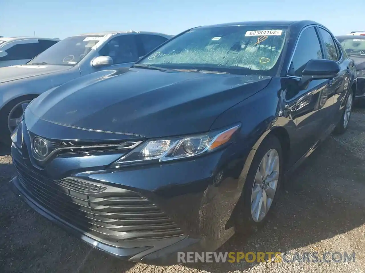 2 Photograph of a damaged car 4T1C11AK7LU884995 TOYOTA CAMRY 2020