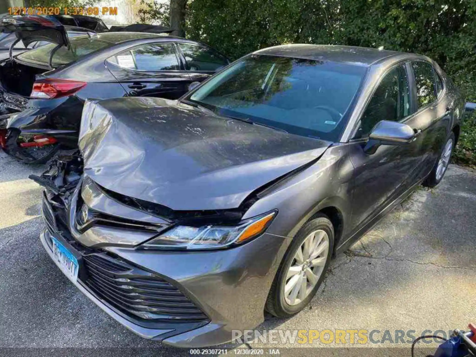 14 Photograph of a damaged car 4T1C11AK7LU894877 TOYOTA CAMRY 2020