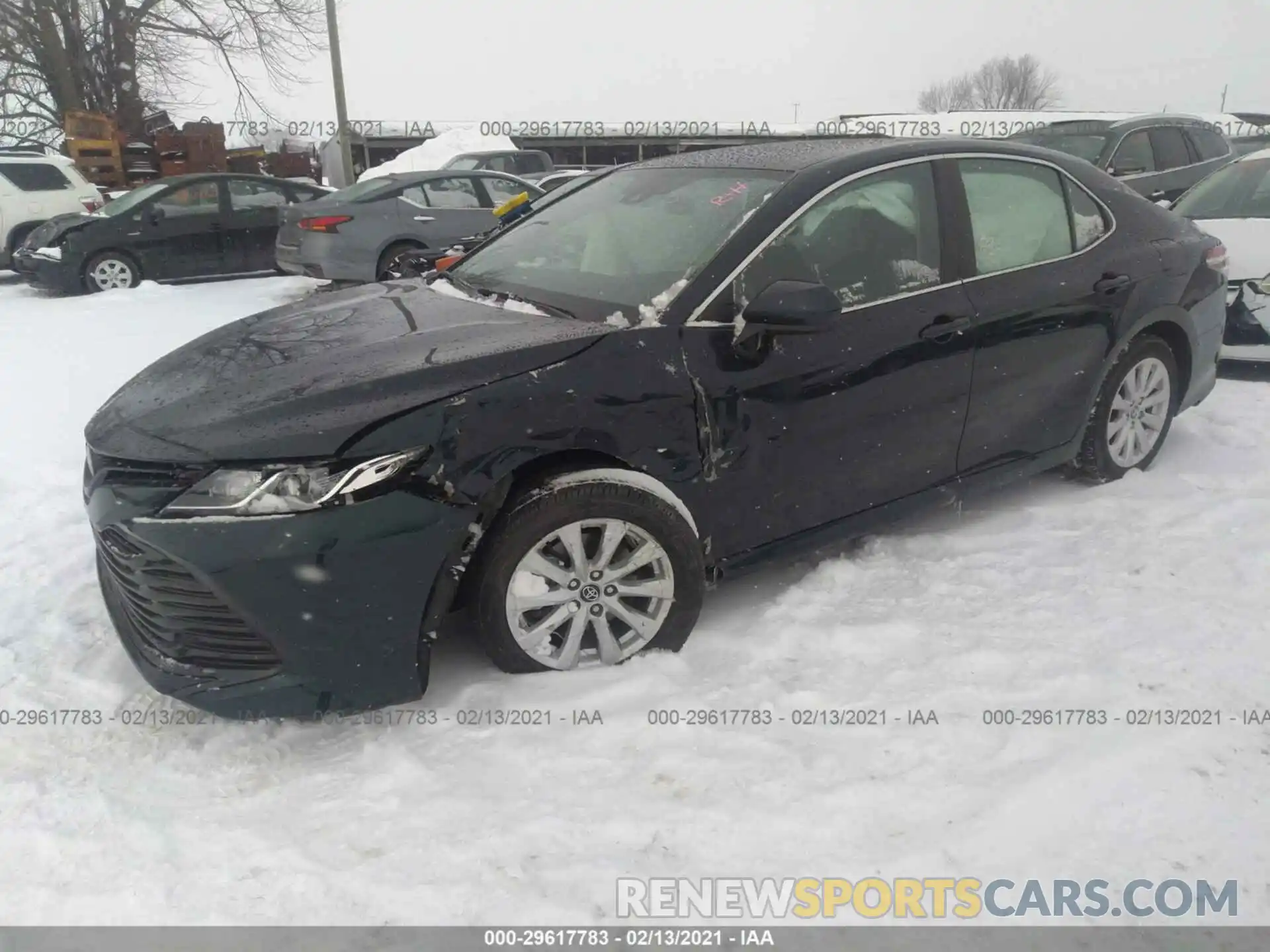 2 Photograph of a damaged car 4T1C11AK7LU904064 TOYOTA CAMRY 2020