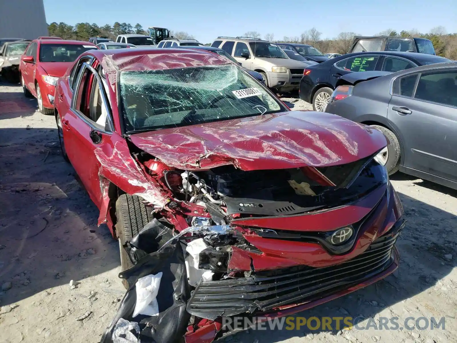 9 Photograph of a damaged car 4T1C11AK7LU904372 TOYOTA CAMRY 2020