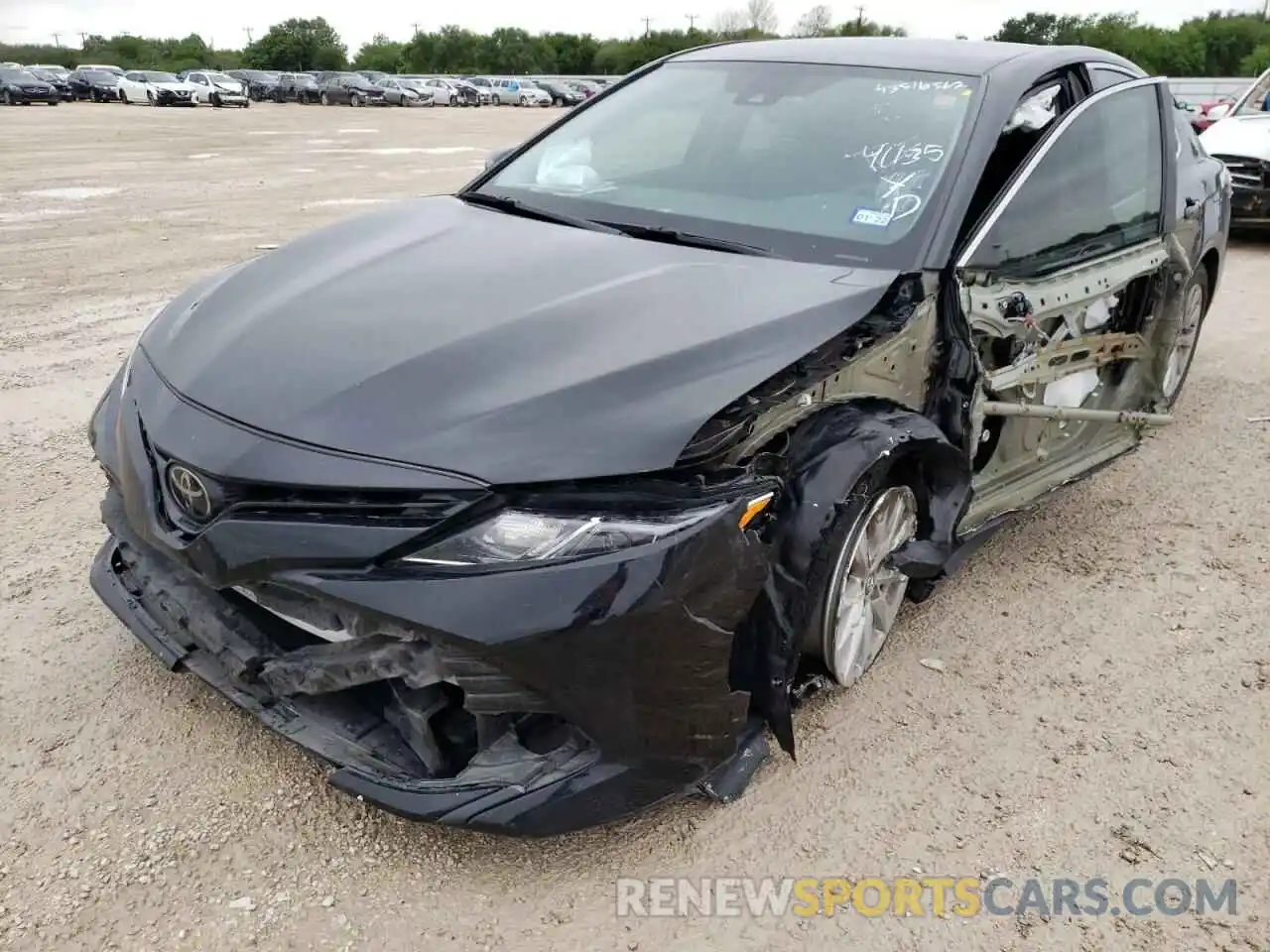 2 Photograph of a damaged car 4T1C11AK7LU907899 TOYOTA CAMRY 2020