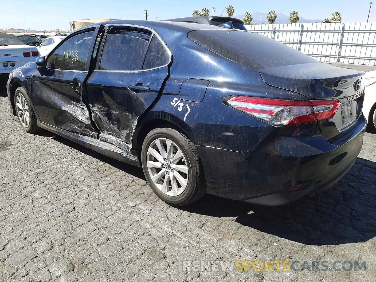 3 Photograph of a damaged car 4T1C11AK7LU908695 TOYOTA CAMRY 2020