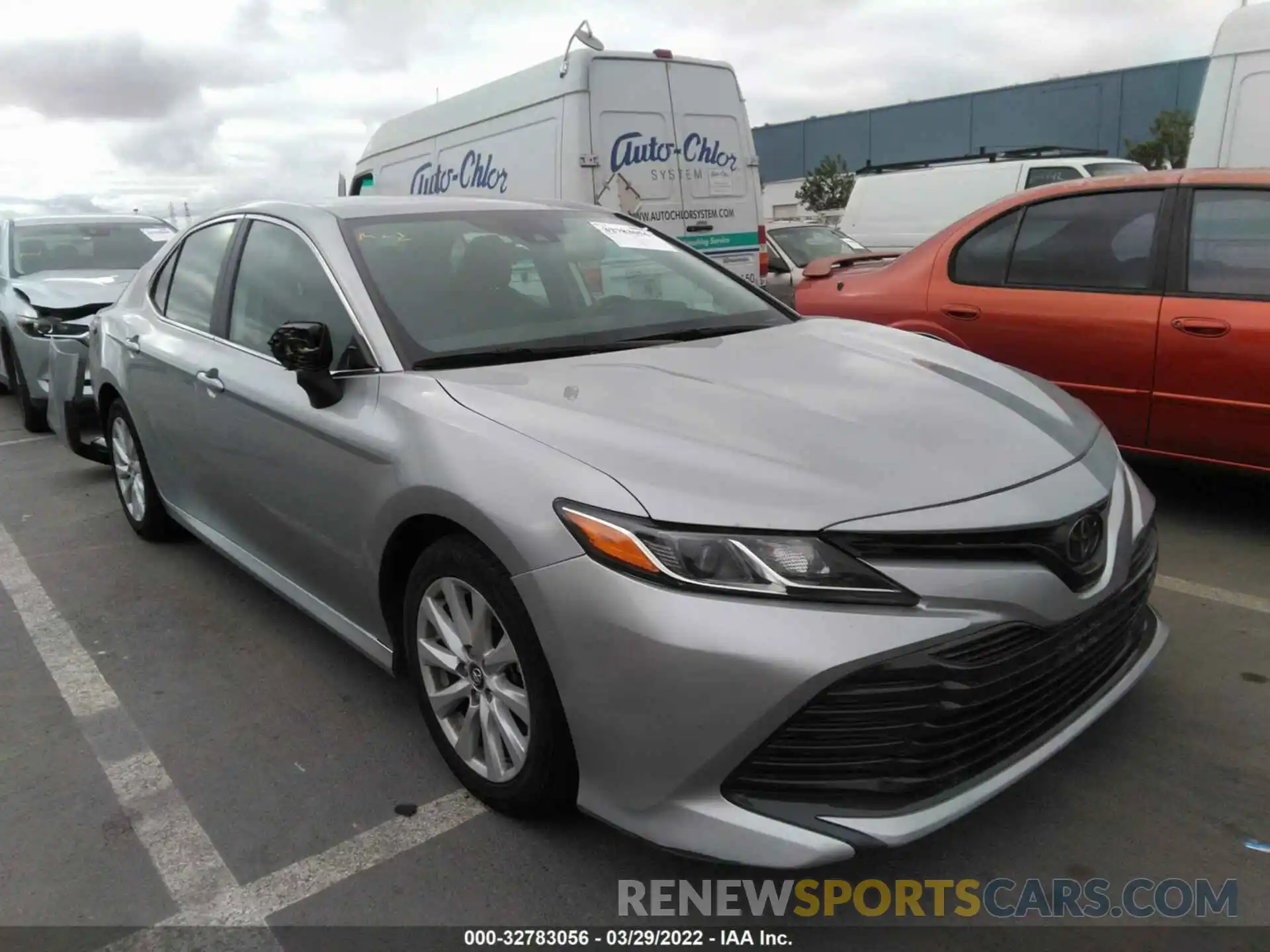 1 Photograph of a damaged car 4T1C11AK7LU916036 TOYOTA CAMRY 2020