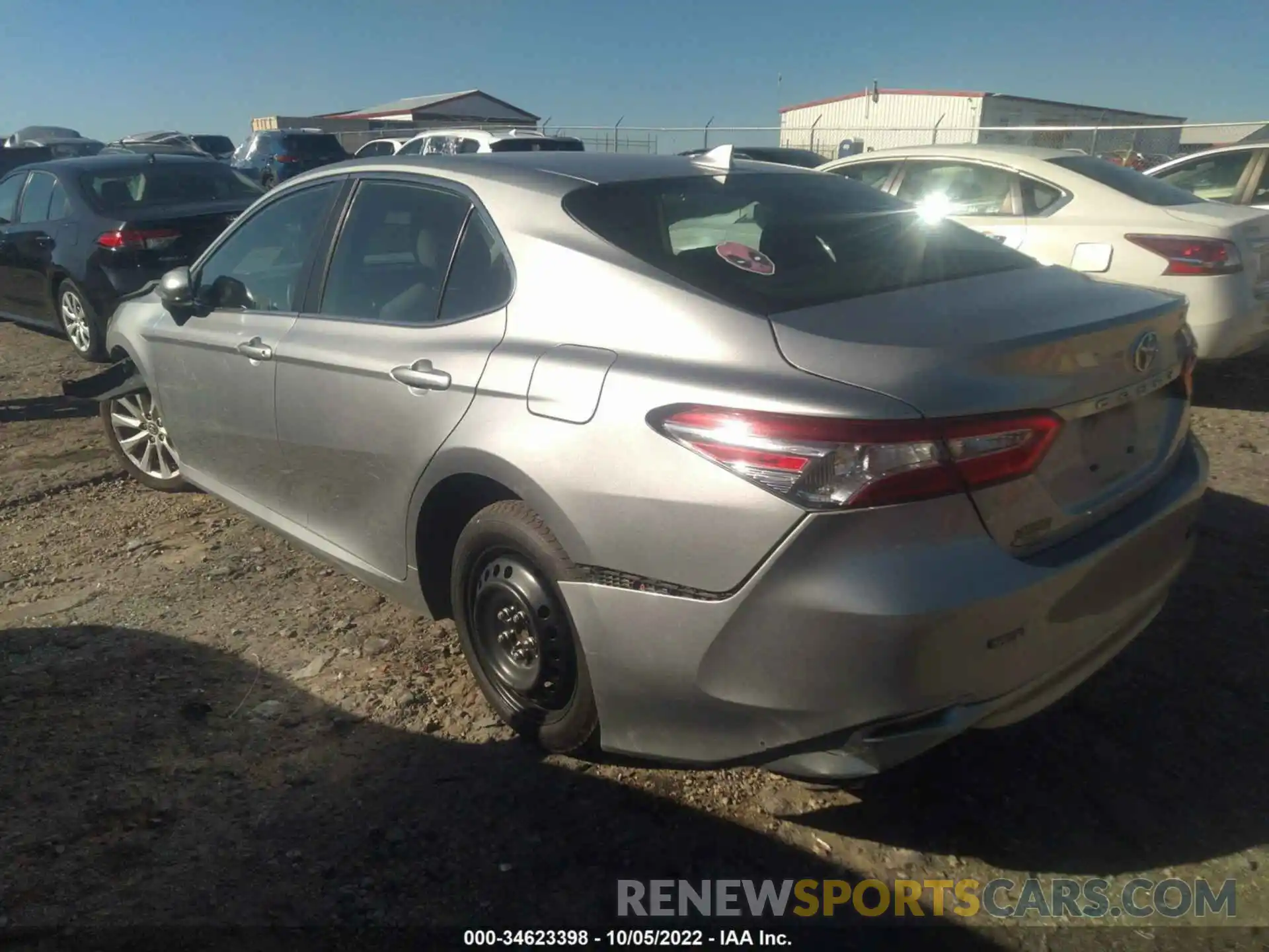 3 Photograph of a damaged car 4T1C11AK7LU917039 TOYOTA CAMRY 2020