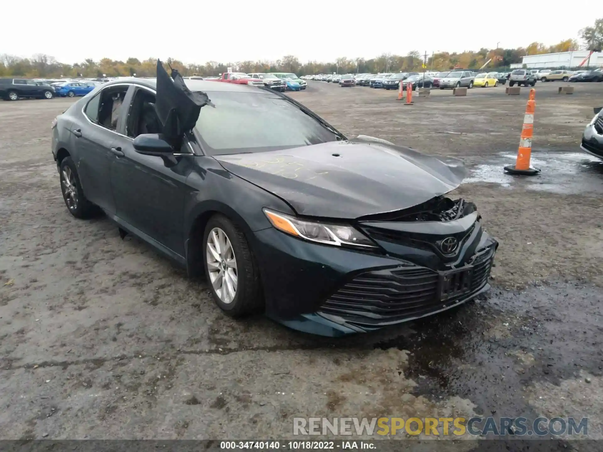 1 Photograph of a damaged car 4T1C11AK7LU925156 TOYOTA CAMRY 2020