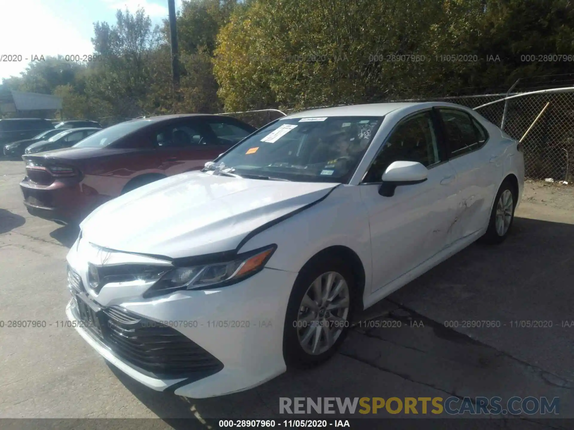 2 Photograph of a damaged car 4T1C11AK7LU930700 TOYOTA CAMRY 2020