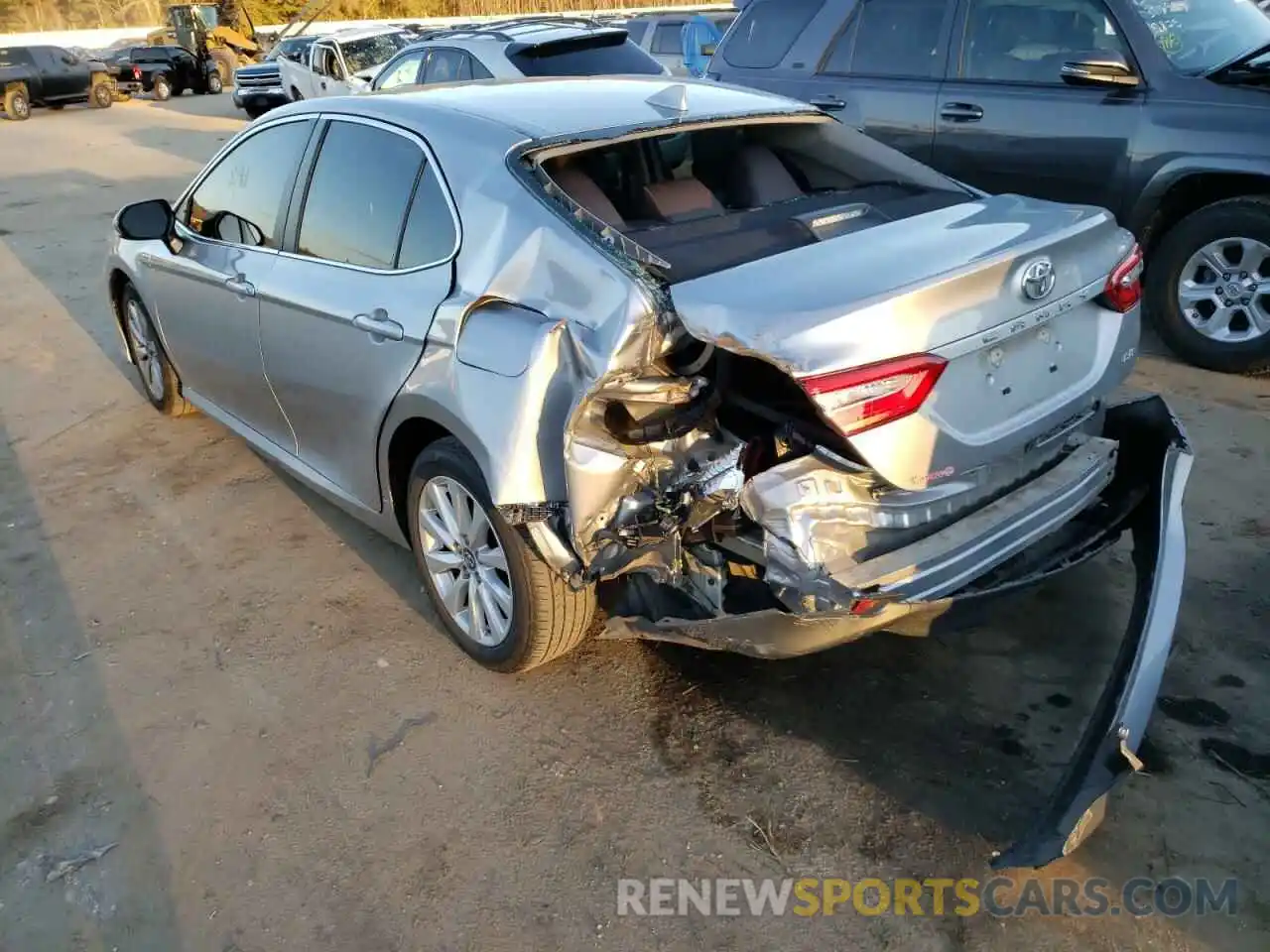 3 Photograph of a damaged car 4T1C11AK7LU937839 TOYOTA CAMRY 2020