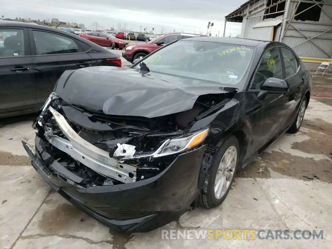 2 Photograph of a damaged car 4T1C11AK7LU948579 TOYOTA CAMRY 2020