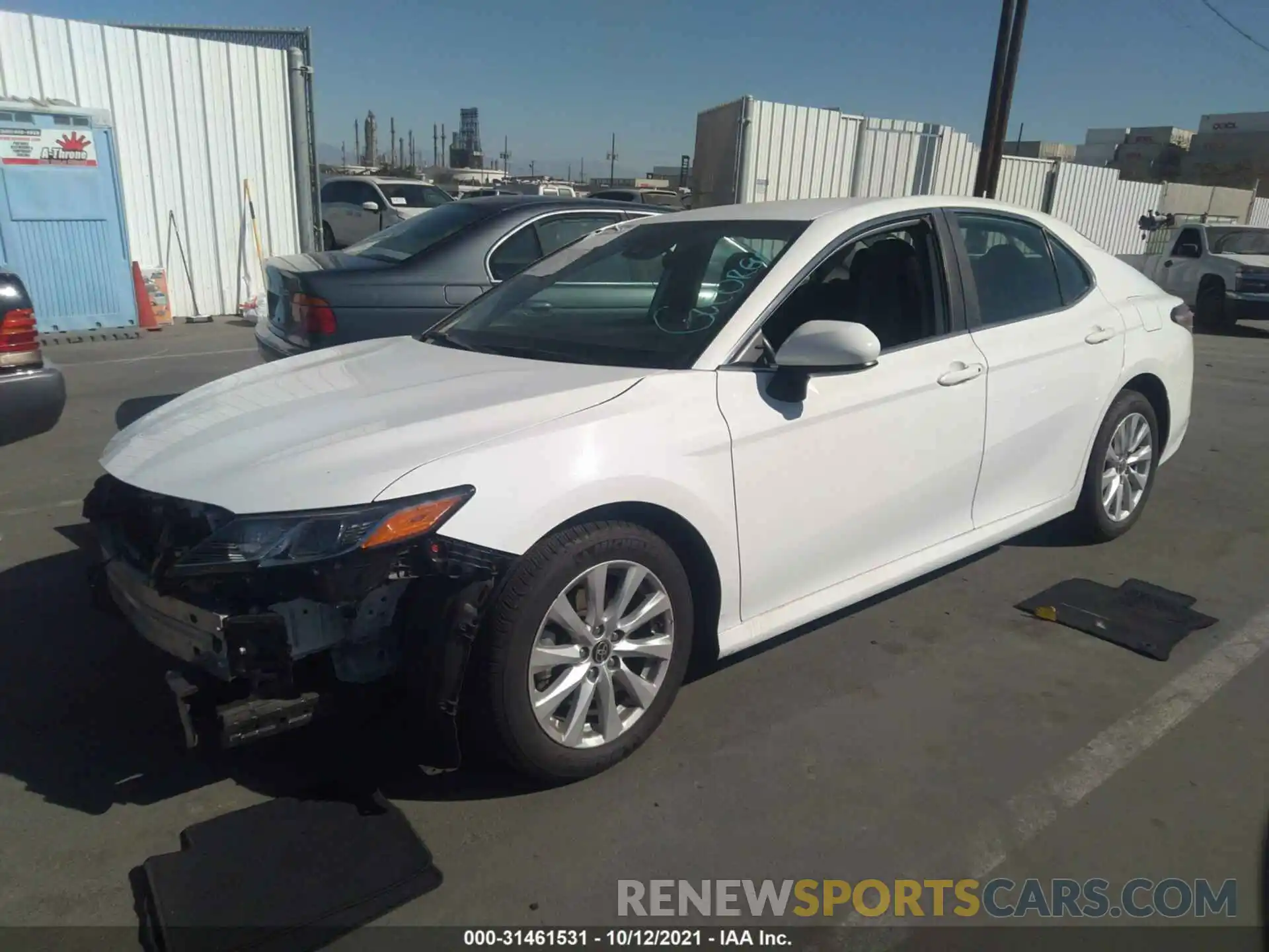 2 Photograph of a damaged car 4T1C11AK7LU955130 TOYOTA CAMRY 2020