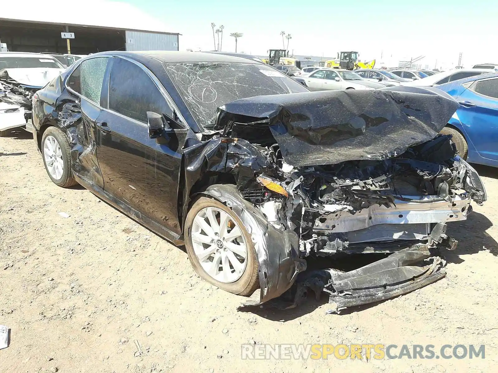 1 Photograph of a damaged car 4T1C11AK7LU962160 TOYOTA CAMRY 2020