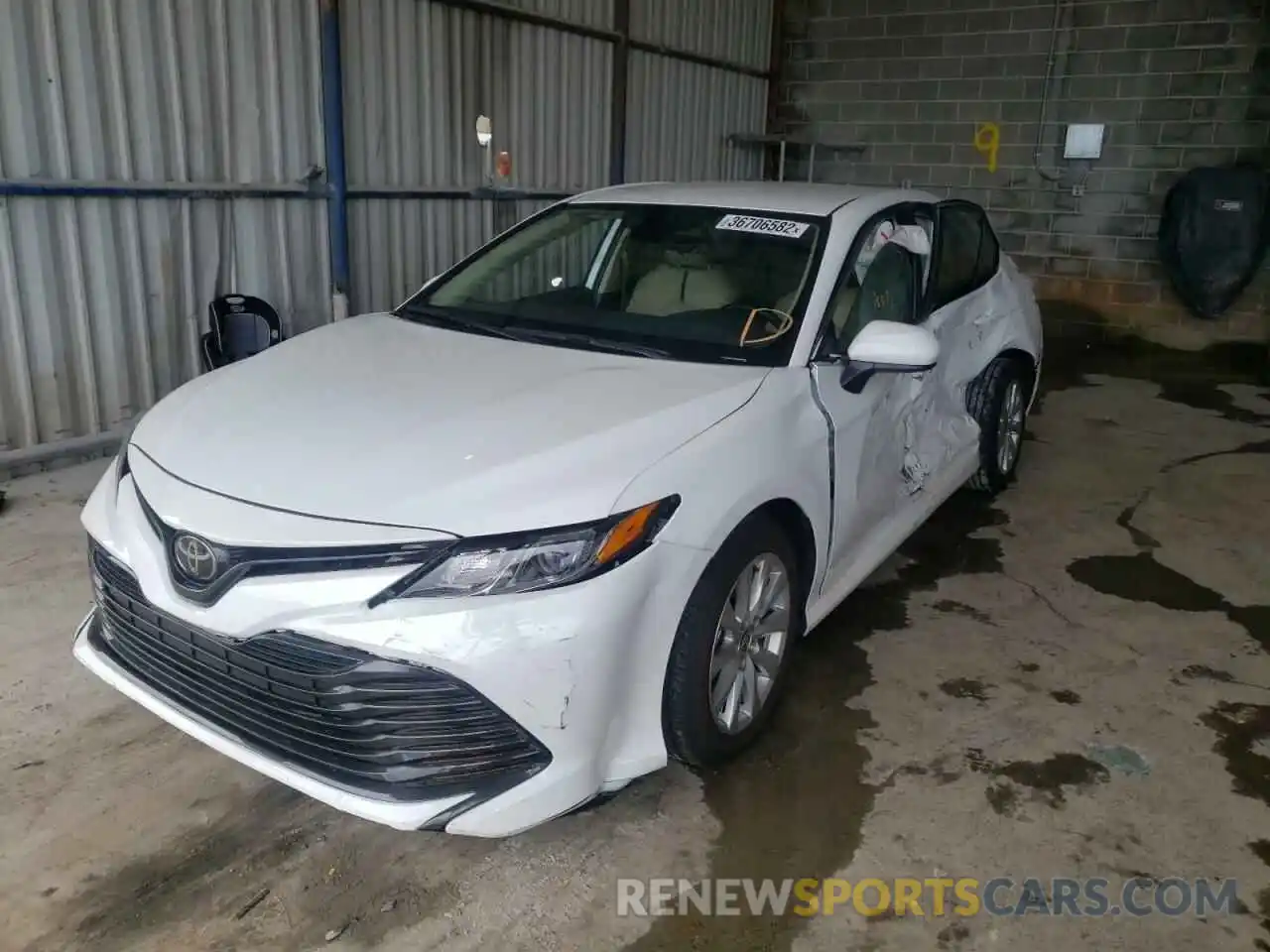 2 Photograph of a damaged car 4T1C11AK7LU972316 TOYOTA CAMRY 2020