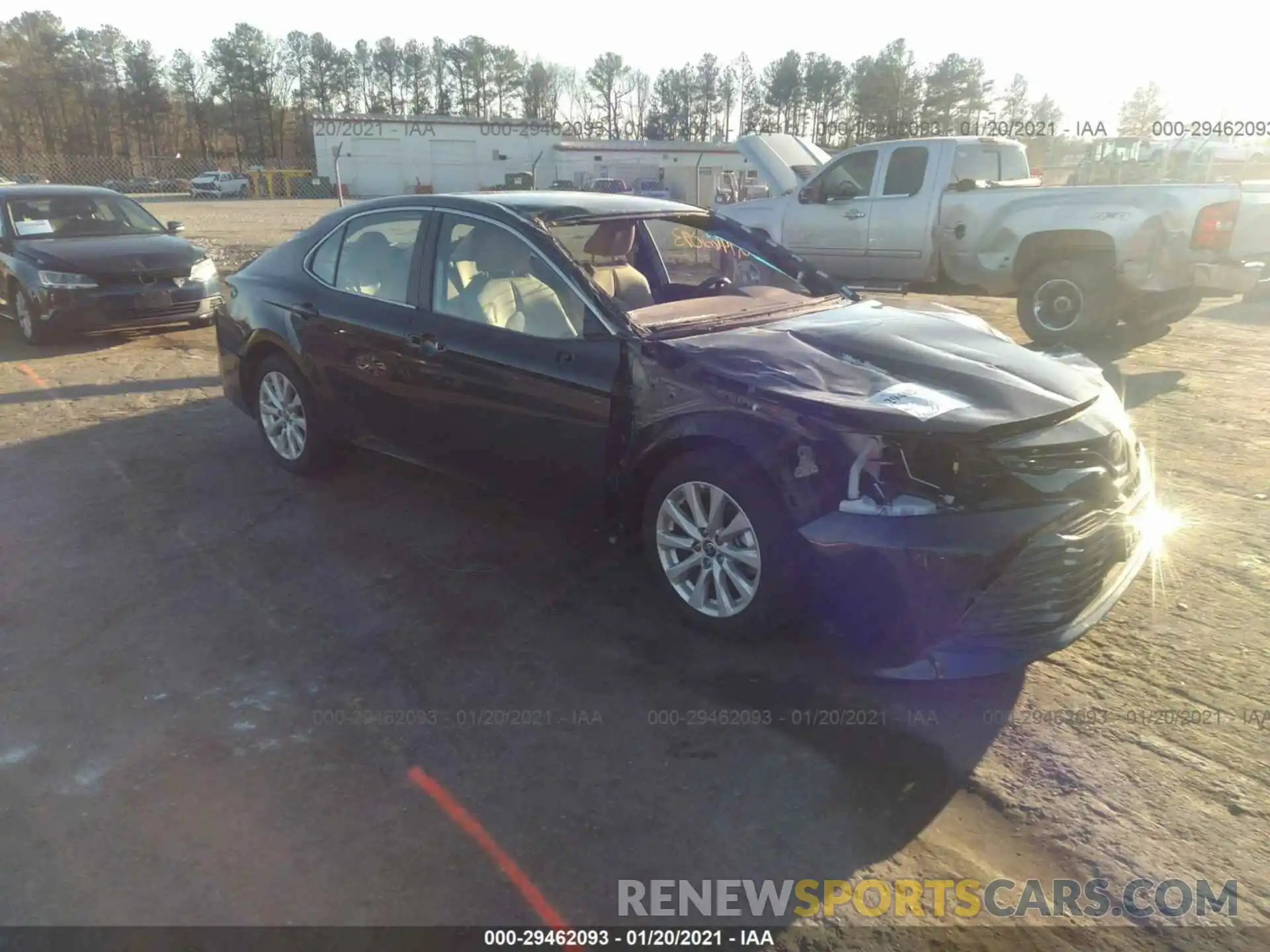 1 Photograph of a damaged car 4T1C11AK7LU978259 TOYOTA CAMRY 2020