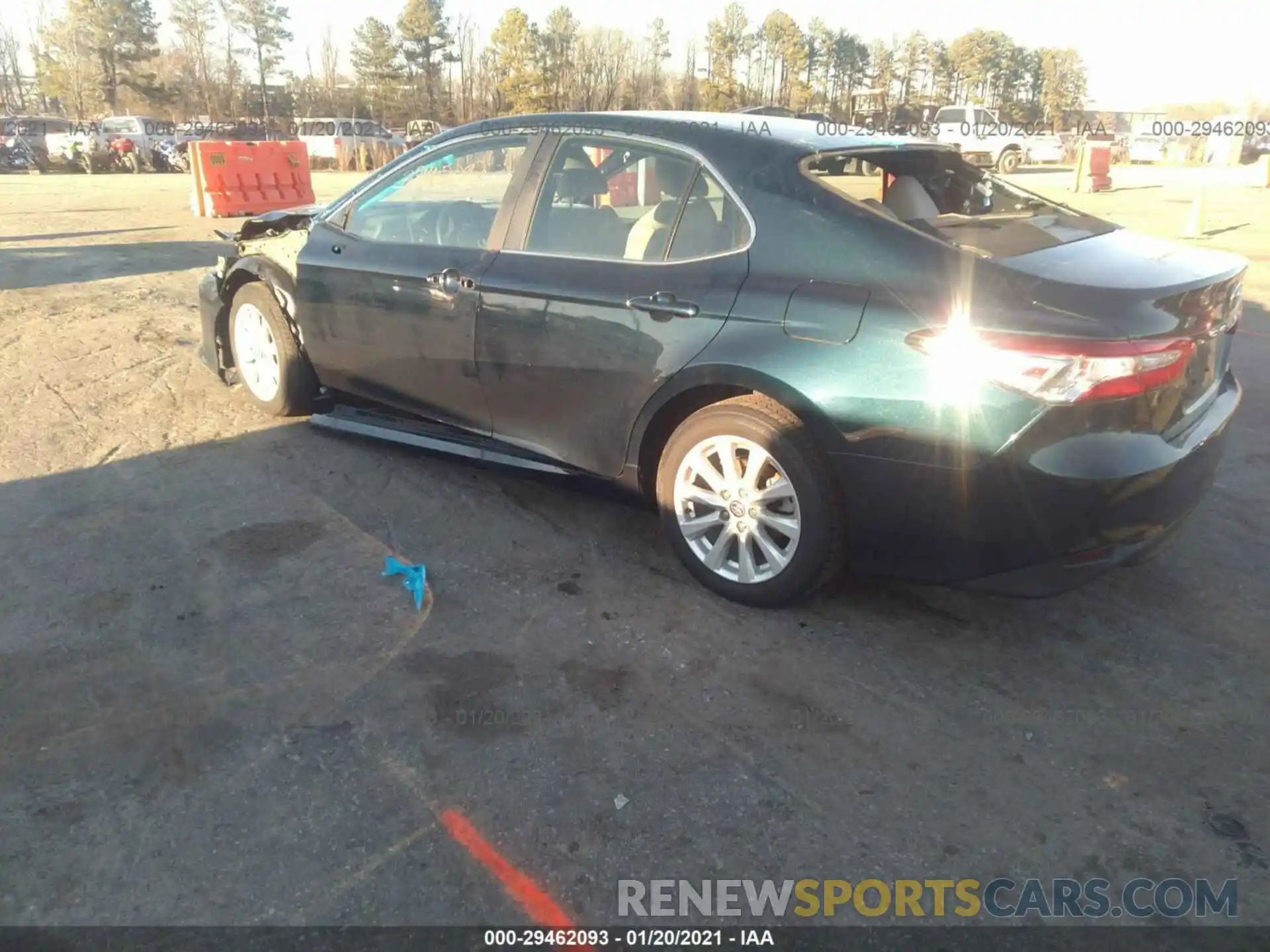 3 Photograph of a damaged car 4T1C11AK7LU978259 TOYOTA CAMRY 2020