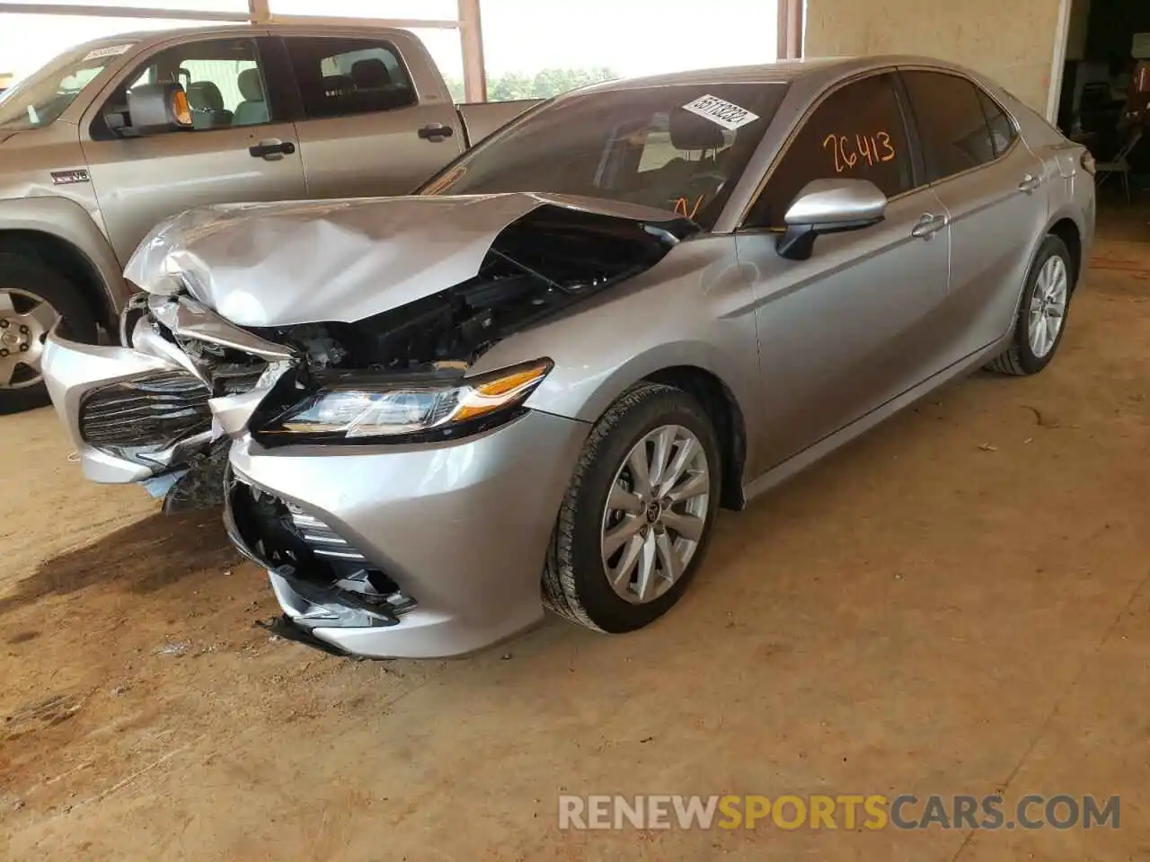 2 Photograph of a damaged car 4T1C11AK7LU998477 TOYOTA CAMRY 2020