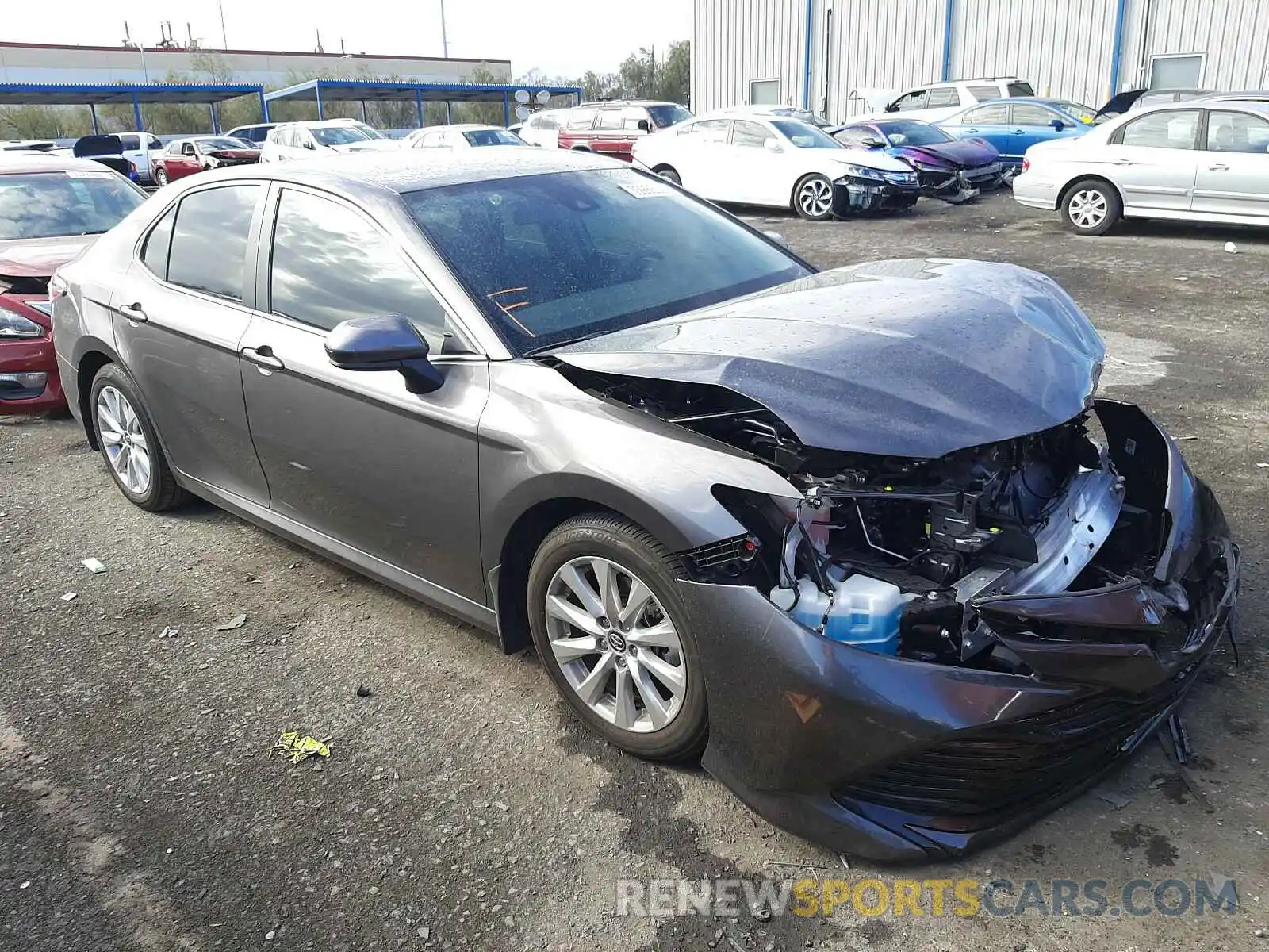 1 Photograph of a damaged car 4T1C11AK8LU311930 TOYOTA CAMRY 2020