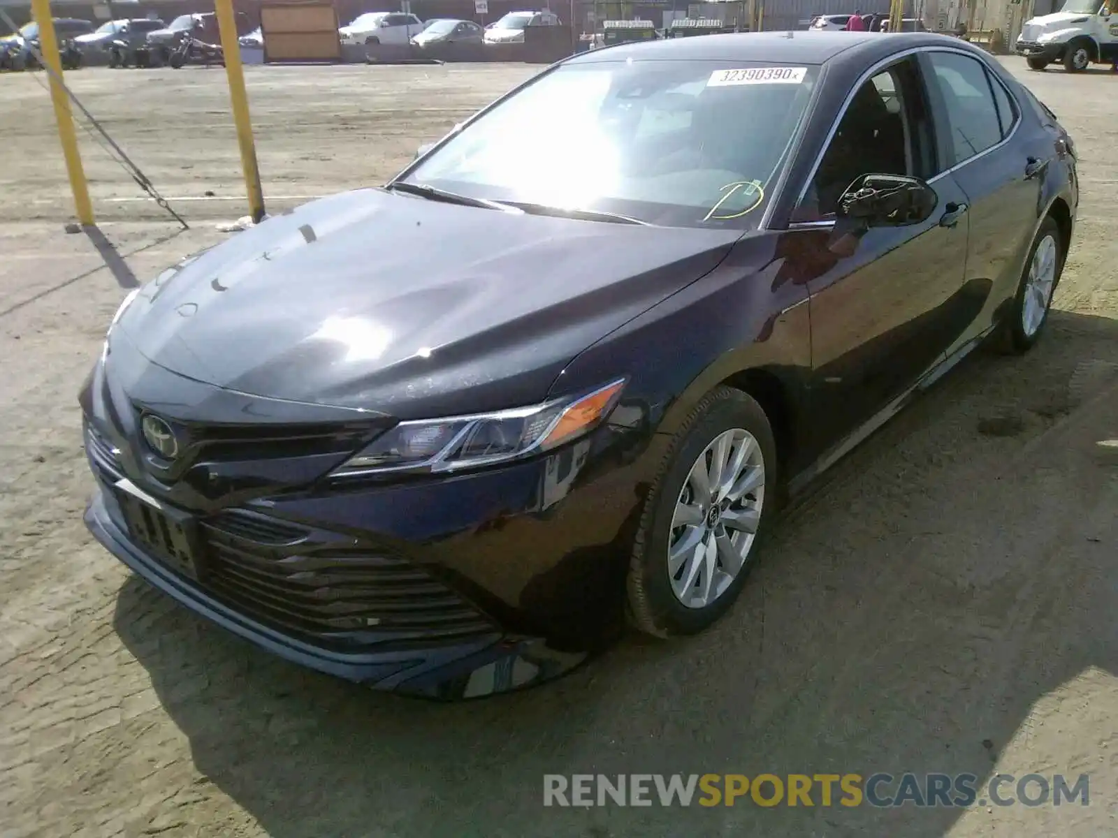 2 Photograph of a damaged car 4T1C11AK8LU314178 TOYOTA CAMRY 2020