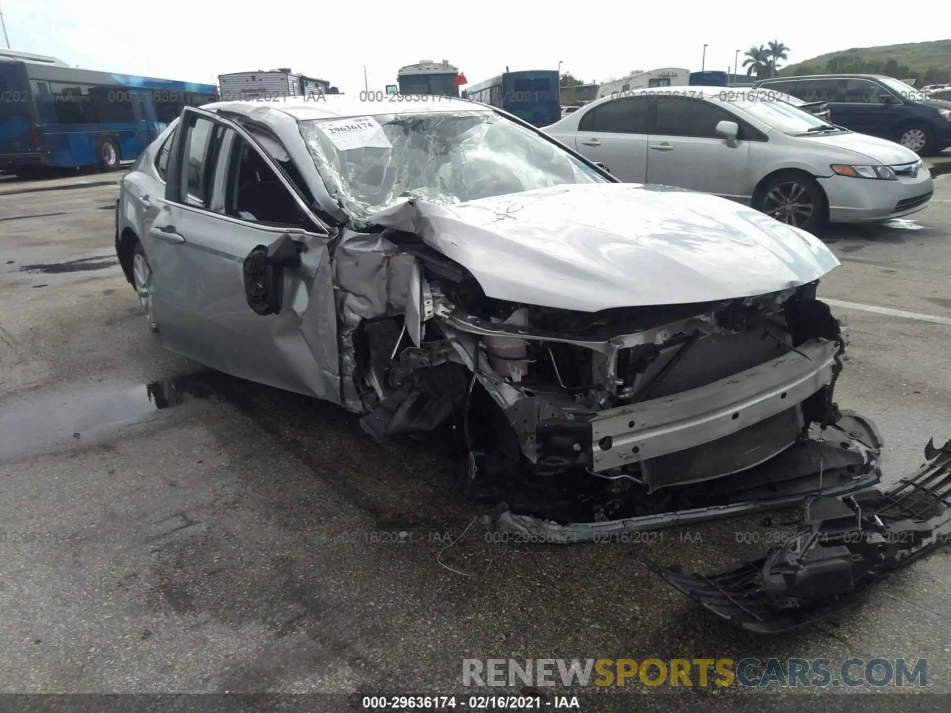 6 Photograph of a damaged car 4T1C11AK8LU314682 TOYOTA CAMRY 2020