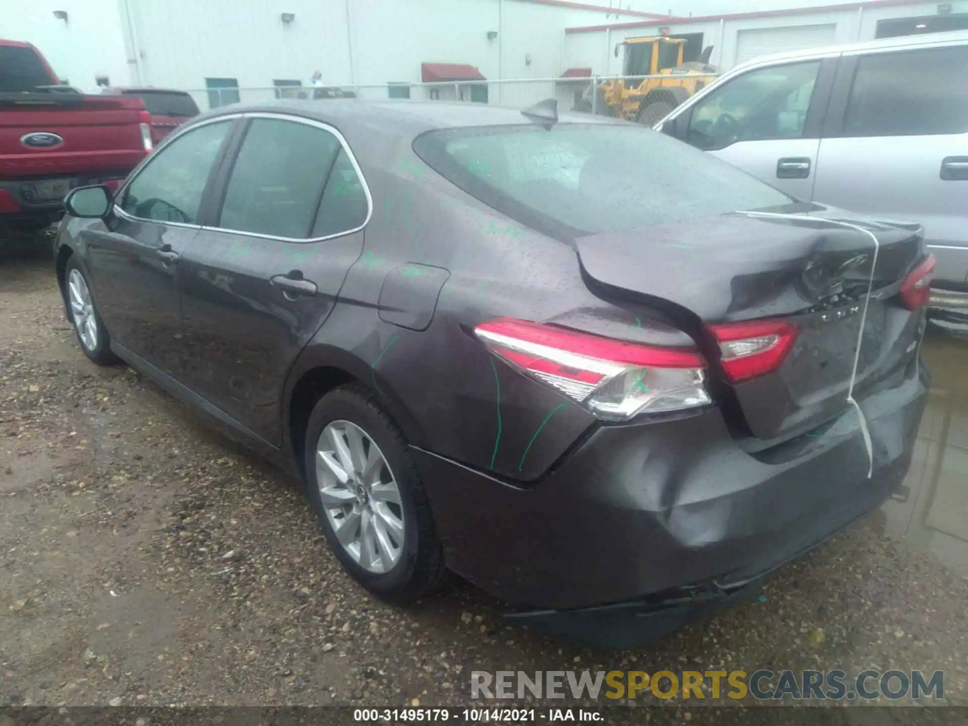 3 Photograph of a damaged car 4T1C11AK8LU317016 TOYOTA CAMRY 2020