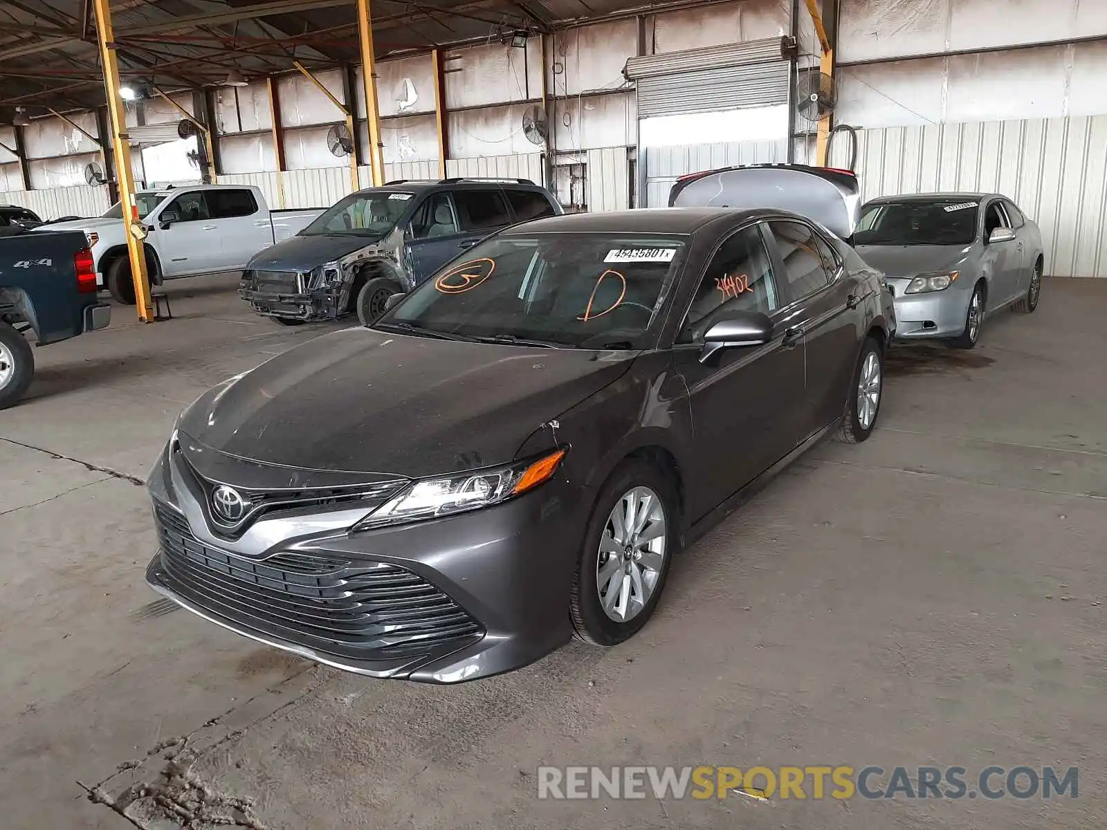 2 Photograph of a damaged car 4T1C11AK8LU317341 TOYOTA CAMRY 2020