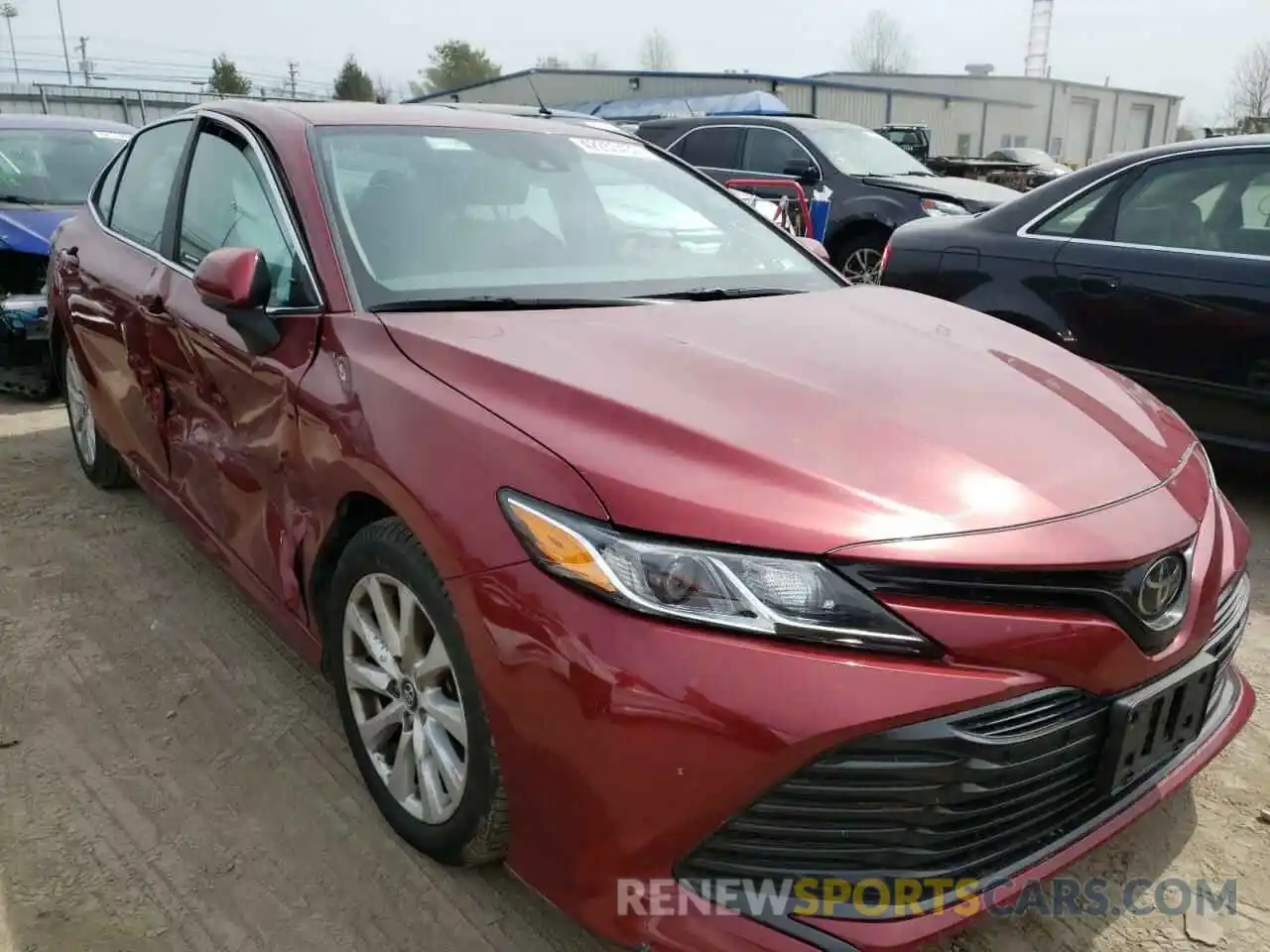 1 Photograph of a damaged car 4T1C11AK8LU318912 TOYOTA CAMRY 2020