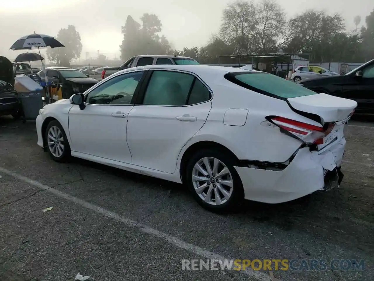 2 Photograph of a damaged car 4T1C11AK8LU321423 TOYOTA CAMRY 2020