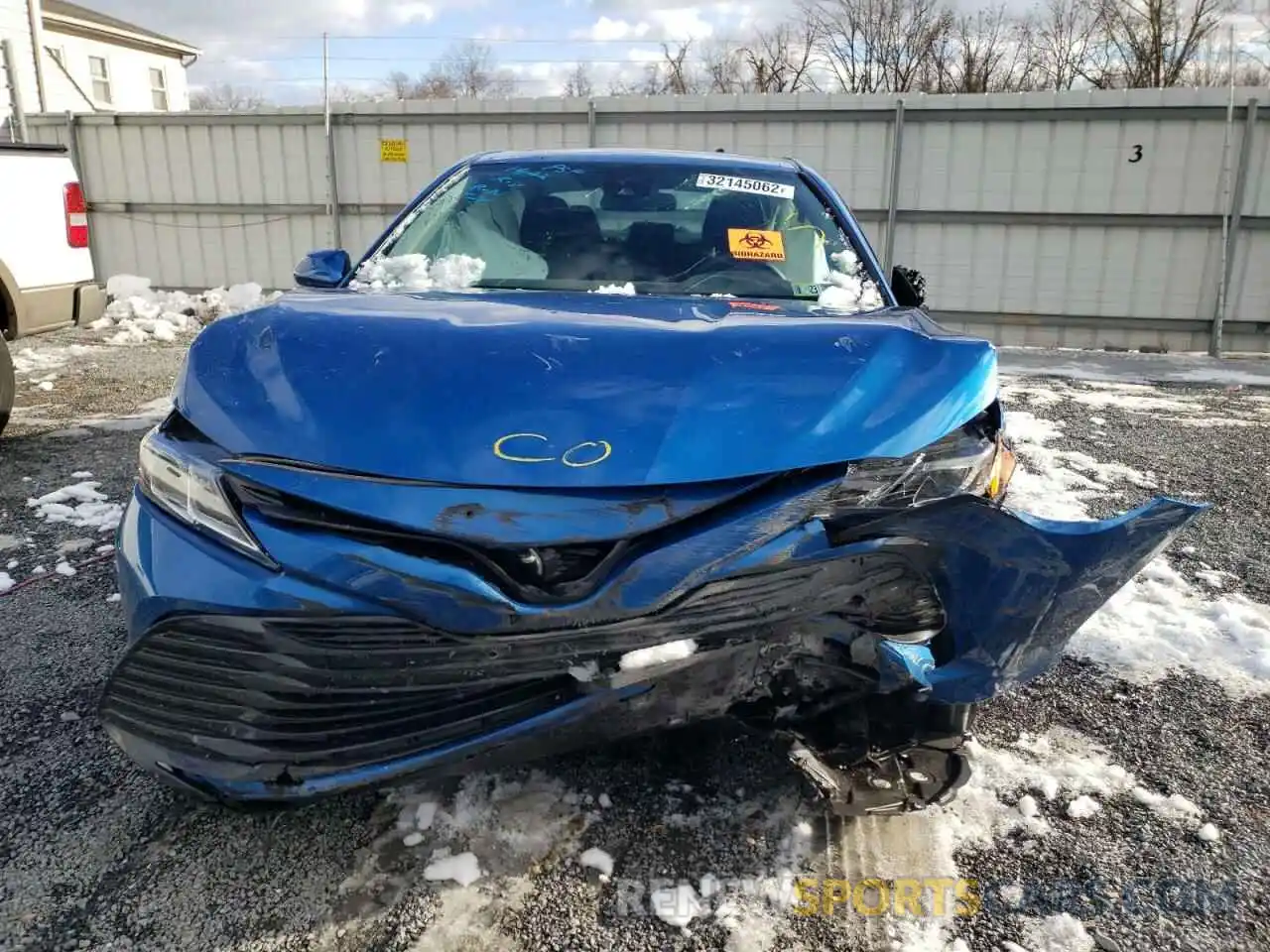 9 Photograph of a damaged car 4T1C11AK8LU326119 TOYOTA CAMRY 2020