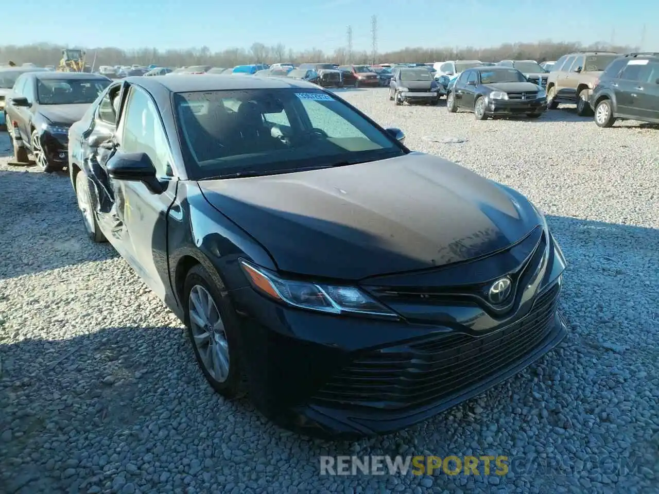 1 Photograph of a damaged car 4T1C11AK8LU327951 TOYOTA CAMRY 2020