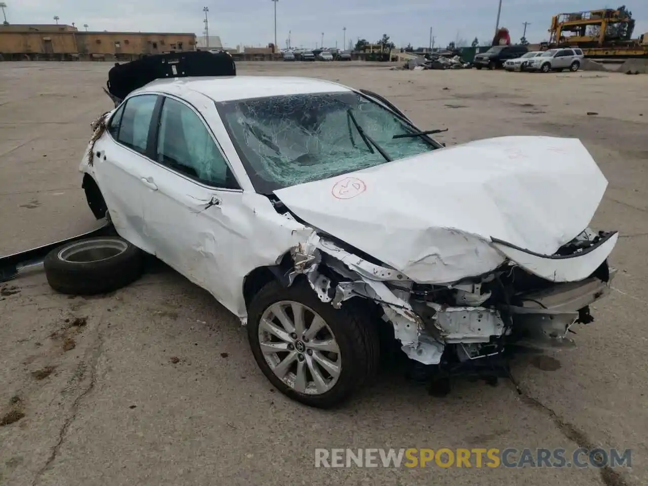 1 Photograph of a damaged car 4T1C11AK8LU332390 TOYOTA CAMRY 2020