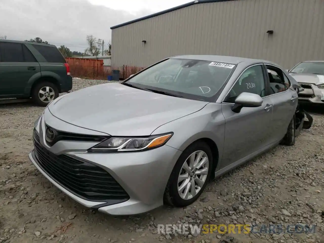 2 Photograph of a damaged car 4T1C11AK8LU335483 TOYOTA CAMRY 2020